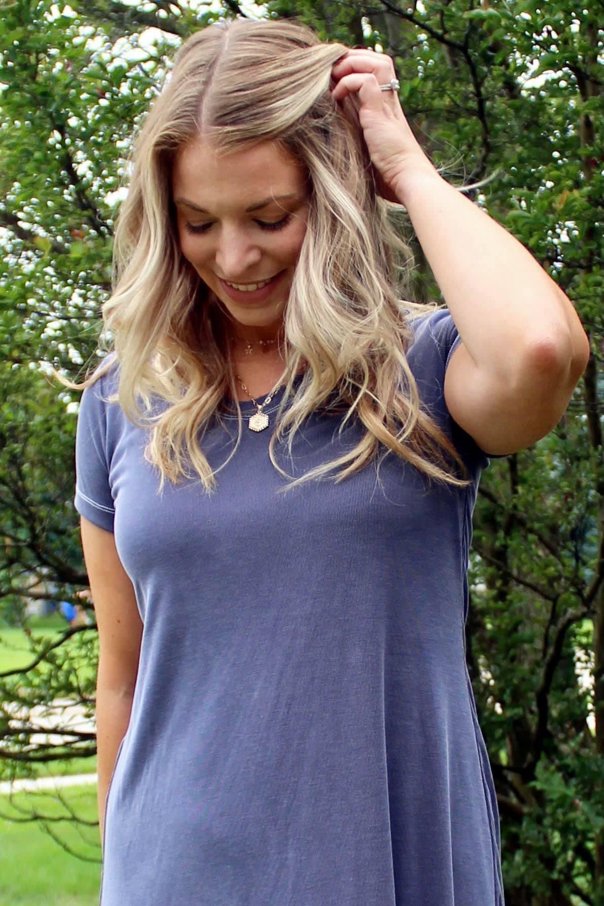 Harbor Blue, Cupro Rib Knit. CUP.R-112-BLU - Boho Fabrics