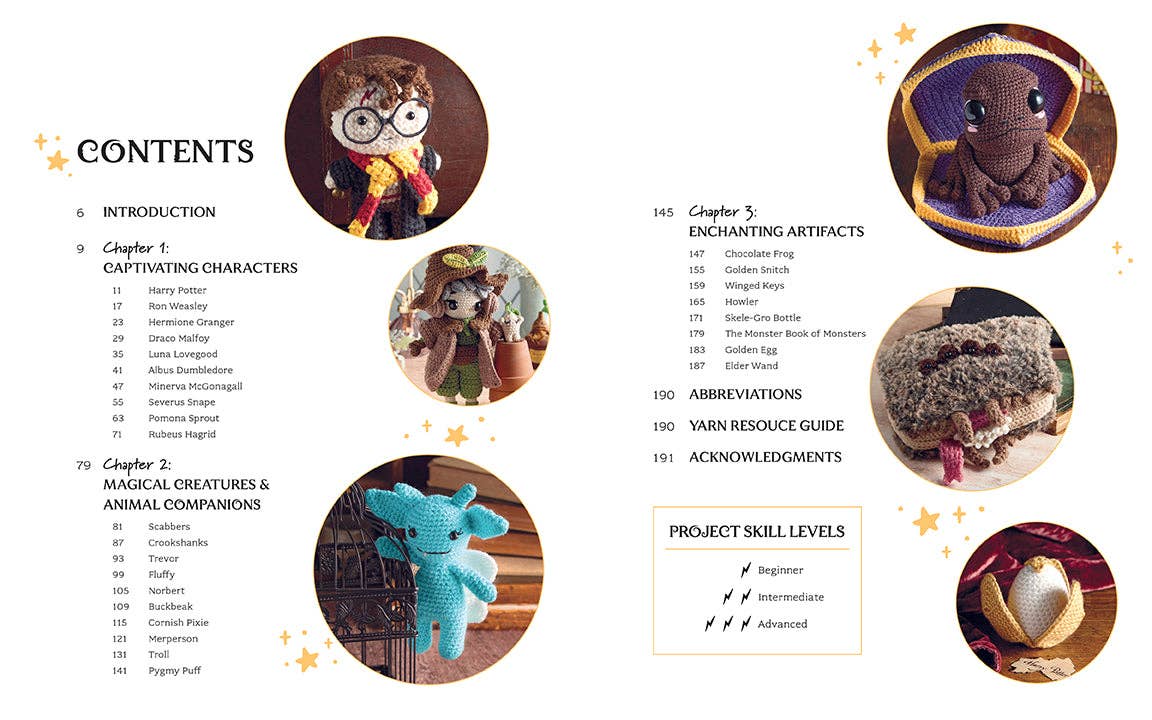 Harry Potter: The Official Book of Crochet Amigurumi (SALE!) - Boho Fabrics -