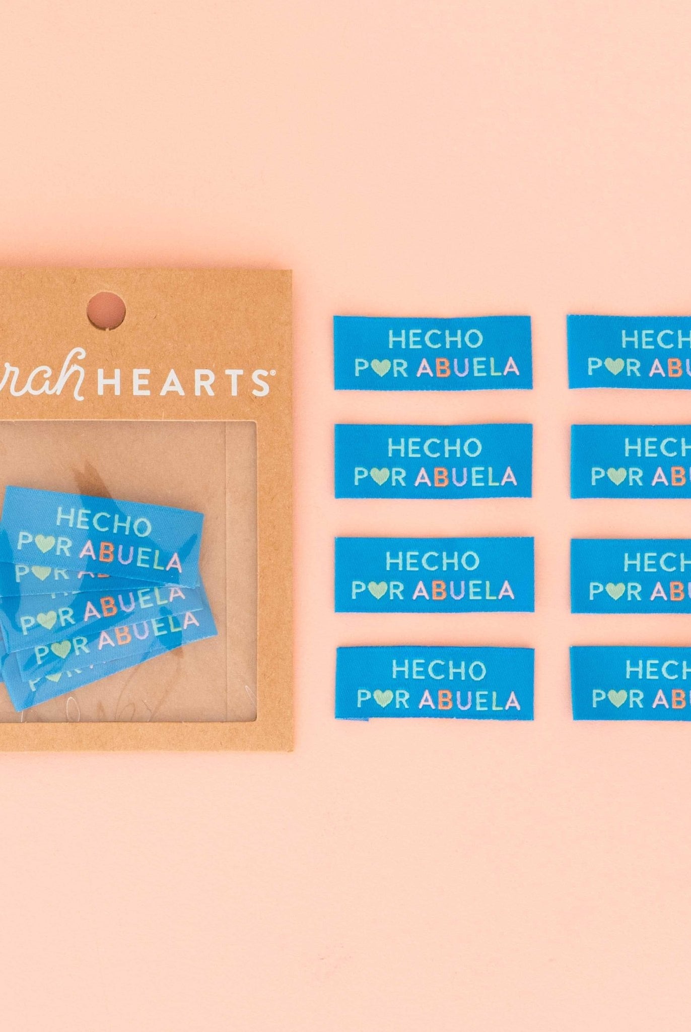 Hecho Por Abuela - Sewing Woven Clothing Label Tags - Boho Fabrics -
