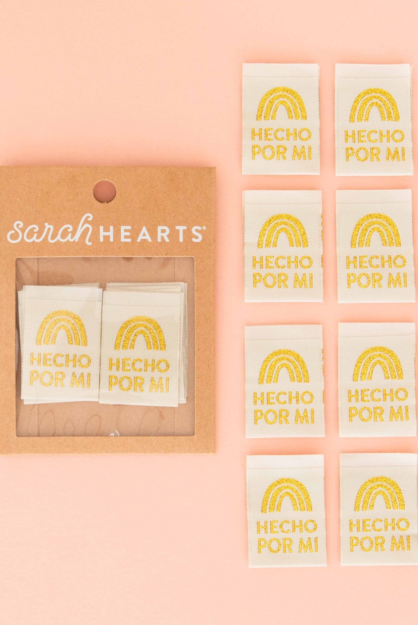 Hecho Por Mi - Sewing Woven Clothing Label Tags - Boho Fabrics -