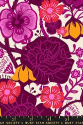 Hello Alice in Shell by Sarah Watts for Ruby Star Society – 100% Cotton Fabric – RS2121 11 - Boho Fabrics - Quilting Cotton, Woven