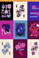 Hello Alice Panel in Multi by Sarah Watts for Ruby Star Society – 100% Cotton Panel – RS2120 11 - Boho Fabrics - Quilting Cotton, Woven