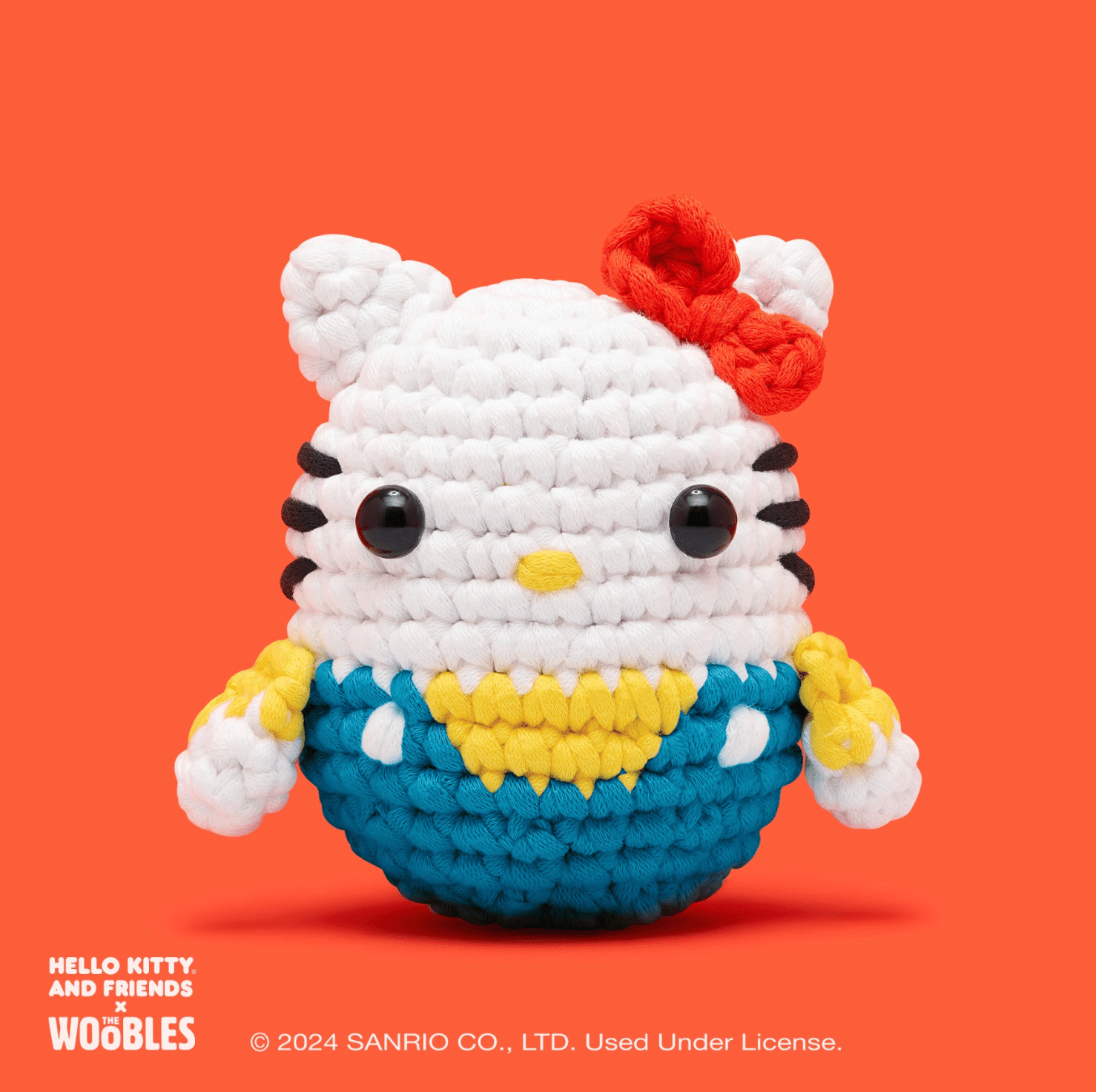 Hello Kitty® Beginner Crochet Kit - Boho Fabrics - Art & Craft Kits