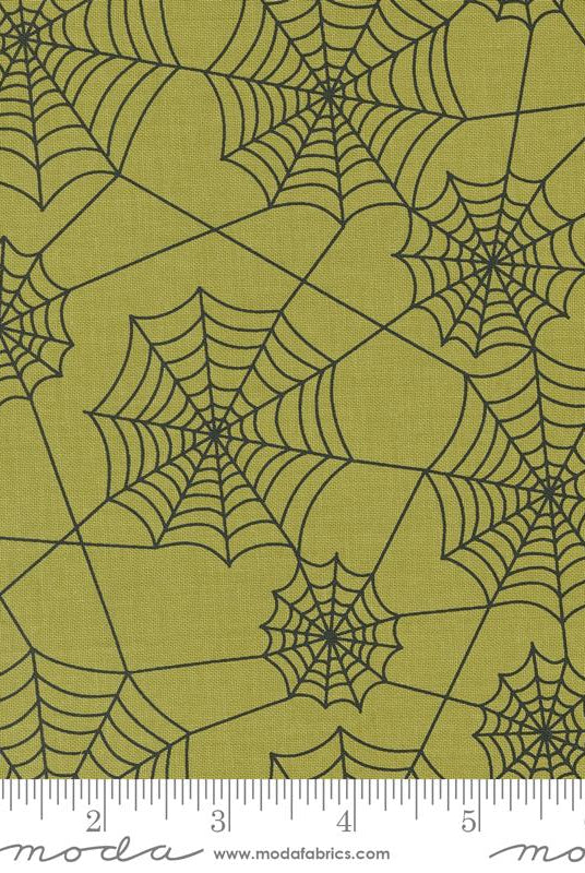 Hey Boo Witchy Green 5213 17 Moda 1 - Boho Fabrics - Quilting Cotton, Woven