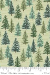 Holidays At Home Light Sage by Moda - 100% Cotton Fabric - 56073 12 - Boho Fabrics - Quilting Cotton, Woven
