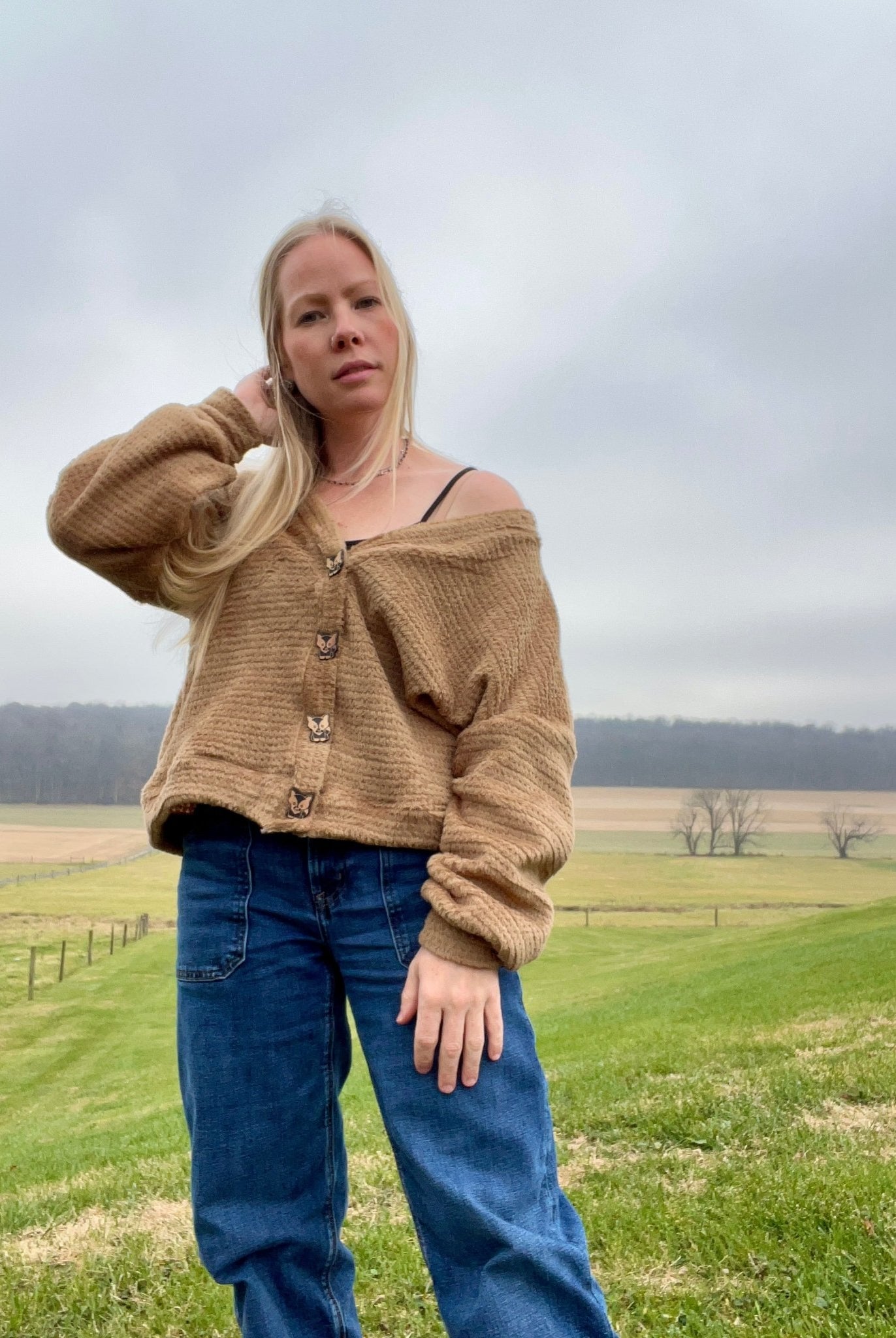 Honey, High Loft Grid Fleece Fabric by Polartec, - Boho Fabrics - Performance Fabrics