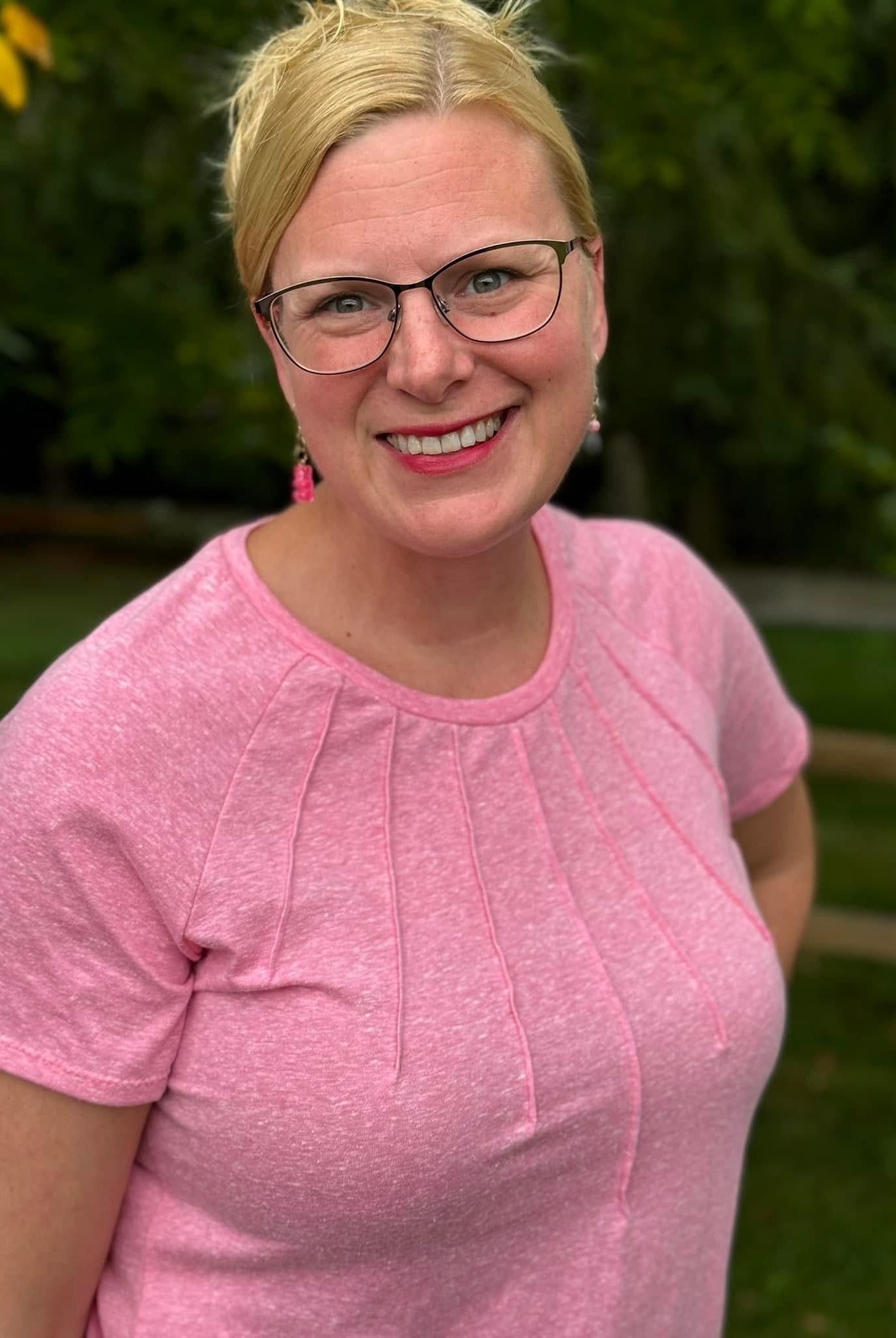 Hot Pink, Triblend Jersey Knit - Boho Fabrics - Jersey Solid, Knit Fabric