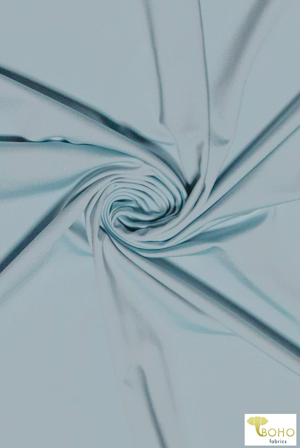 Ice Aqua, Swim Solid Knit. S.SWIM-207 - Boho Fabrics