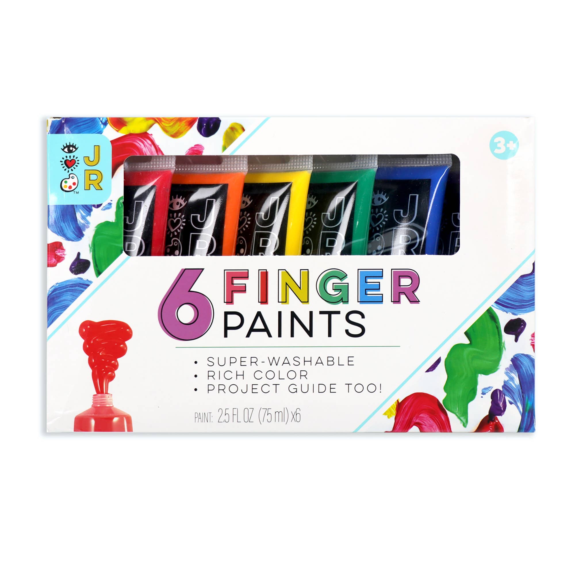 IHeartArt Jr 6 Finger Paints - Boho Fabrics -