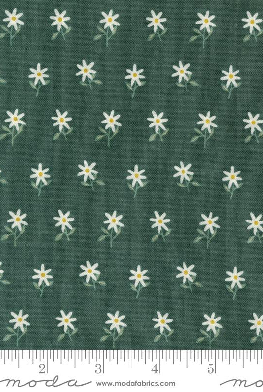 Imaginary Flowers Spruce 48384 16 Moda 1 - Boho Fabrics - Quilting Cotton, Woven