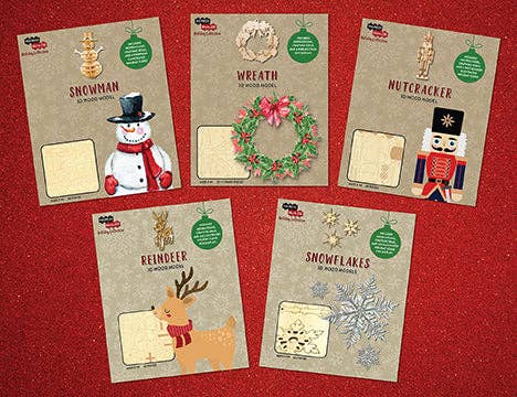 IncrediBuilds Holiday Collection - Boho Fabrics -