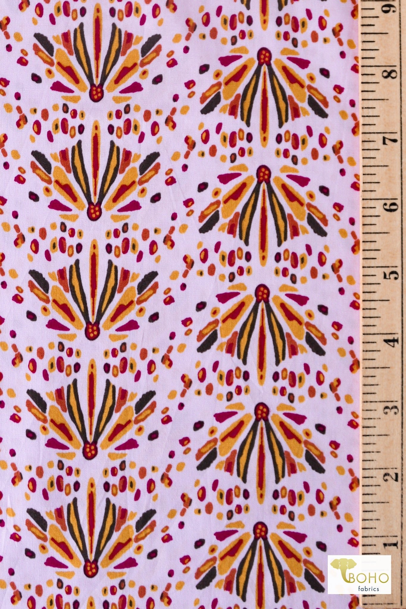 Into the Wild, Lilac, Bijoux Collection by Bari J. Art Gallery Cotton Woven Fabric. Sold by the Half Yard! - Boho Fabrics