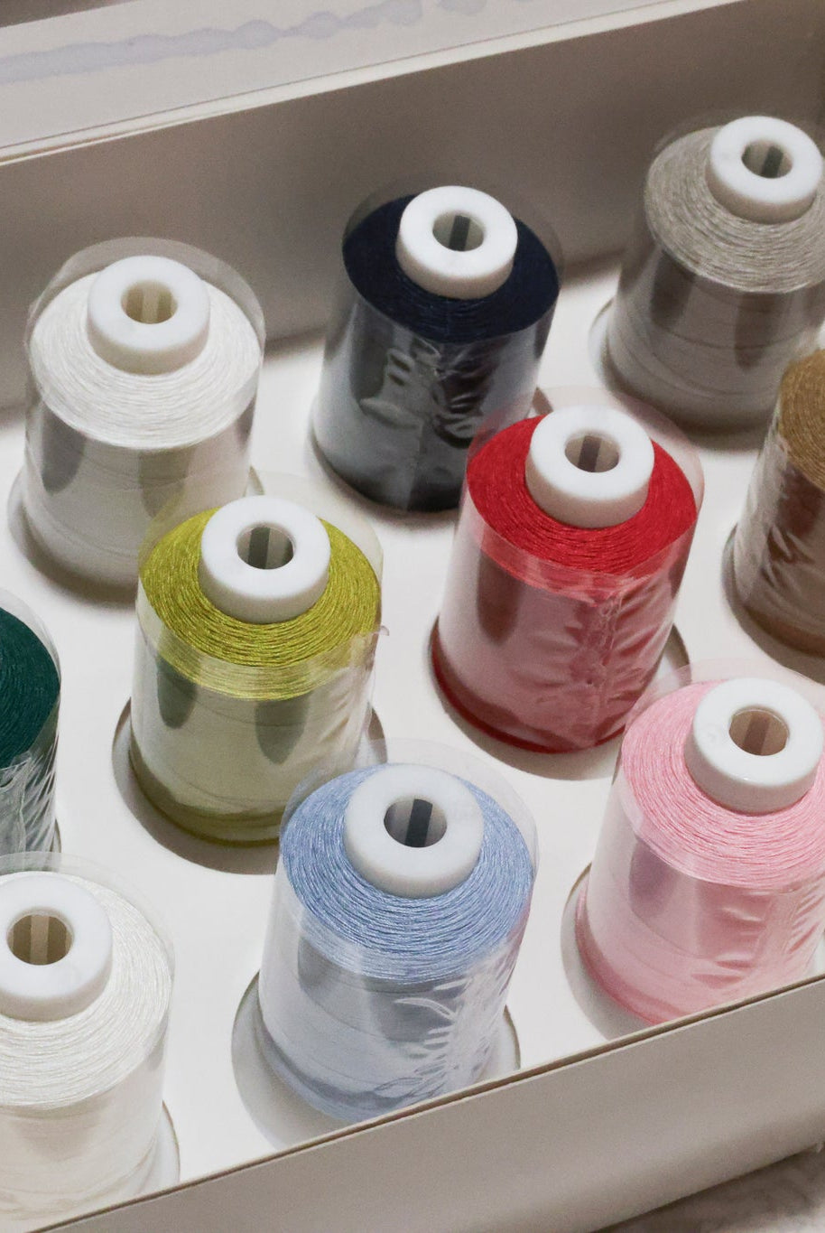 Iris Ultra Cotton Quilting Thread - Set of 12 Colors - Boho Fabrics - Thread