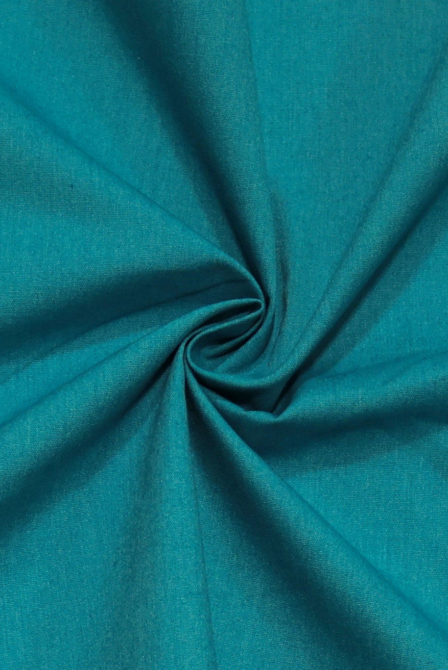 Island Blue, Deadstock Cotton Canvas Woven Fabric - Boho Fabrics - Canvas Fabric