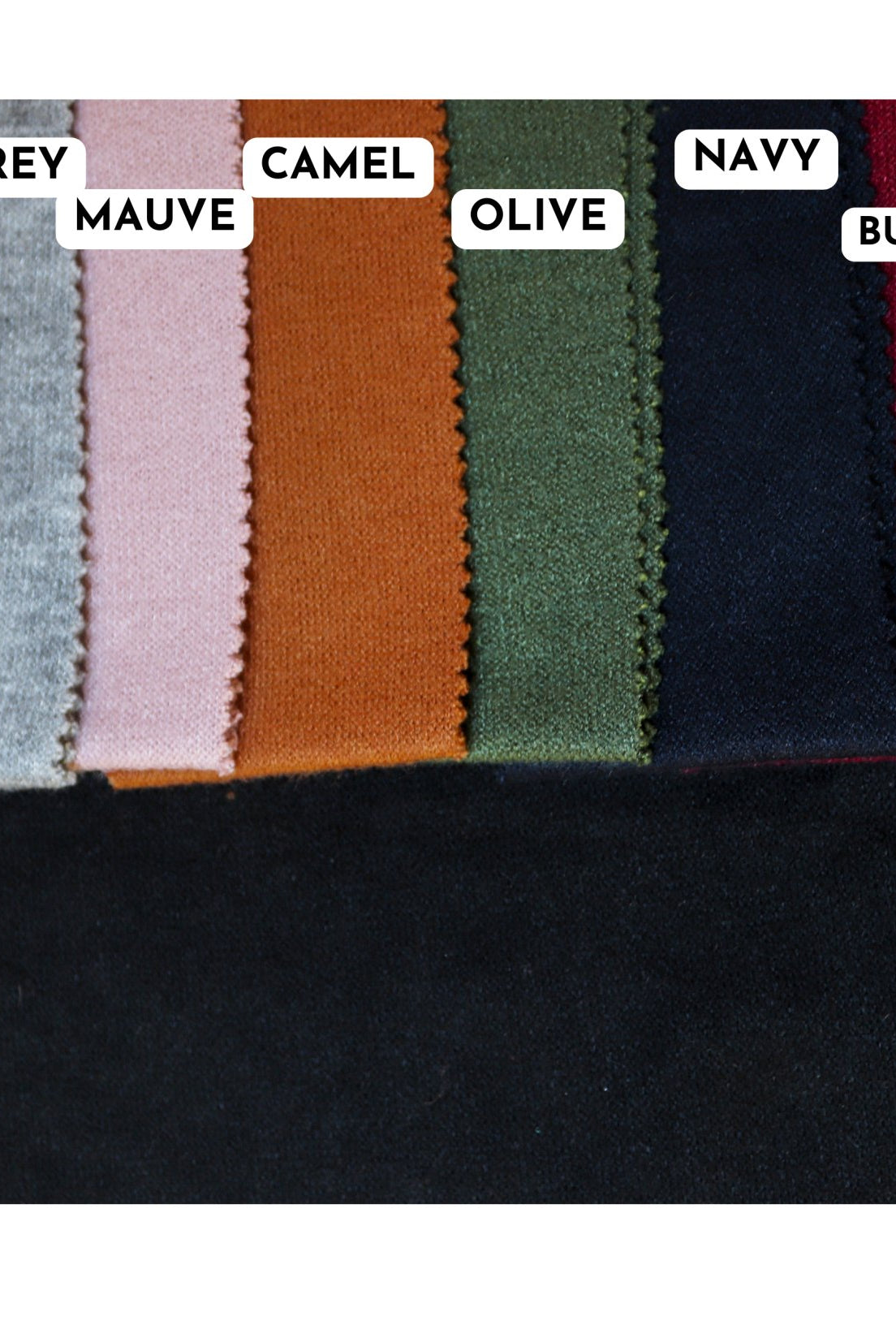 Ivory Solid, "Cashmere" Sweater Knit Fabric. (PRE - ORDER) - Boho Fabrics - Sweater Solids, Knit Fabric