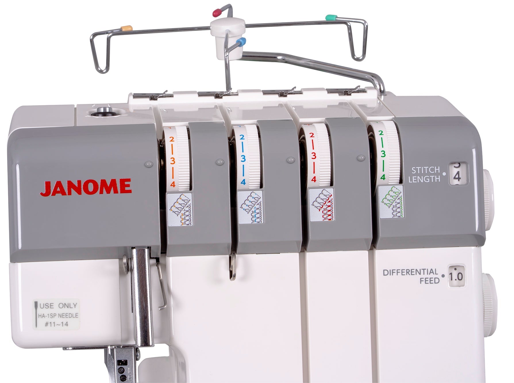 Janome 654D Sailing Serger - Boho Fabrics - Sewing Machines