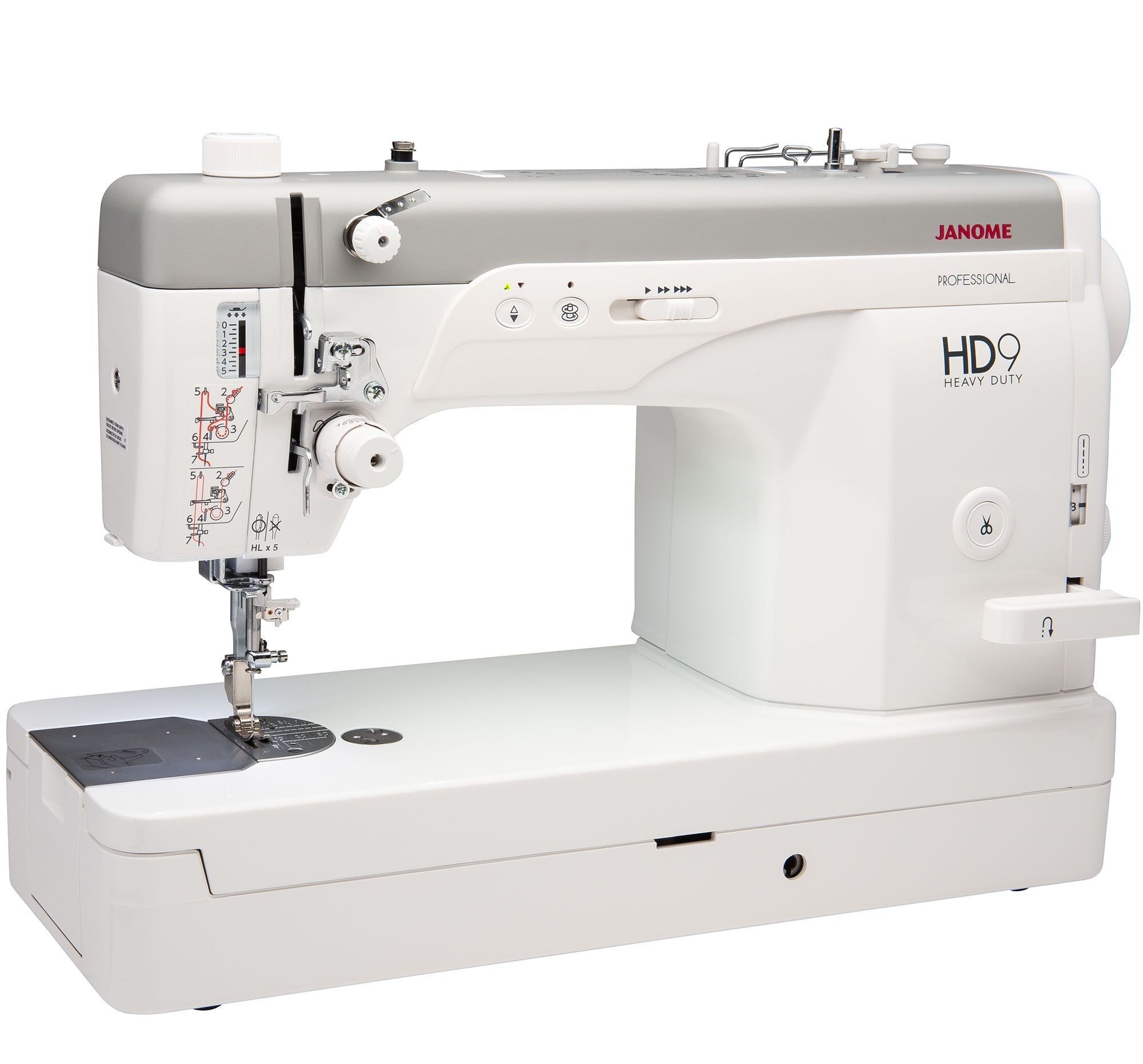 Janome HD9 Professional V2 Heavy Duty Straight Stitch Sewing Machine - Boho Fabrics - Sewing Machines