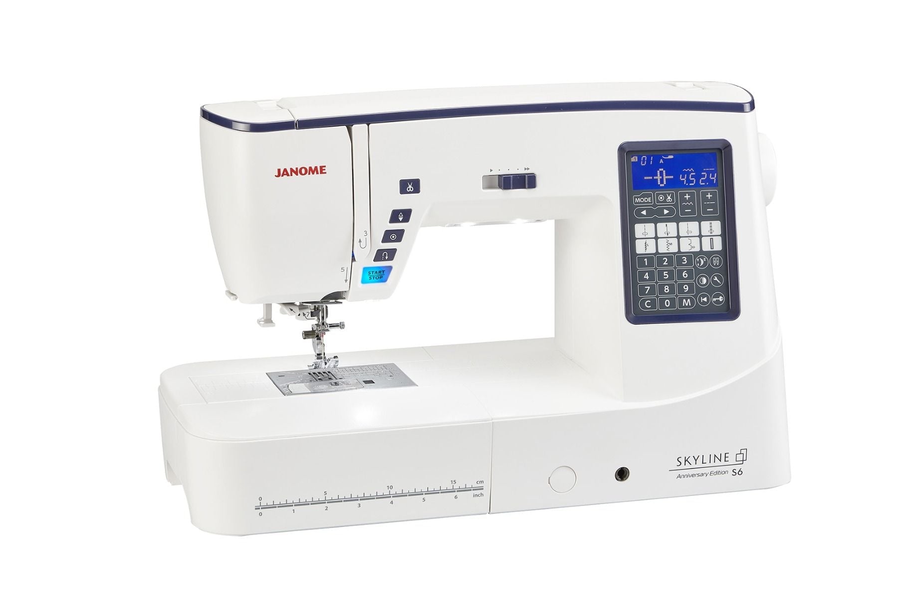 Janome Skyline S6 Anniversary Edition Computerized Sewing Machine - Boho Fabrics - Sewing Machines