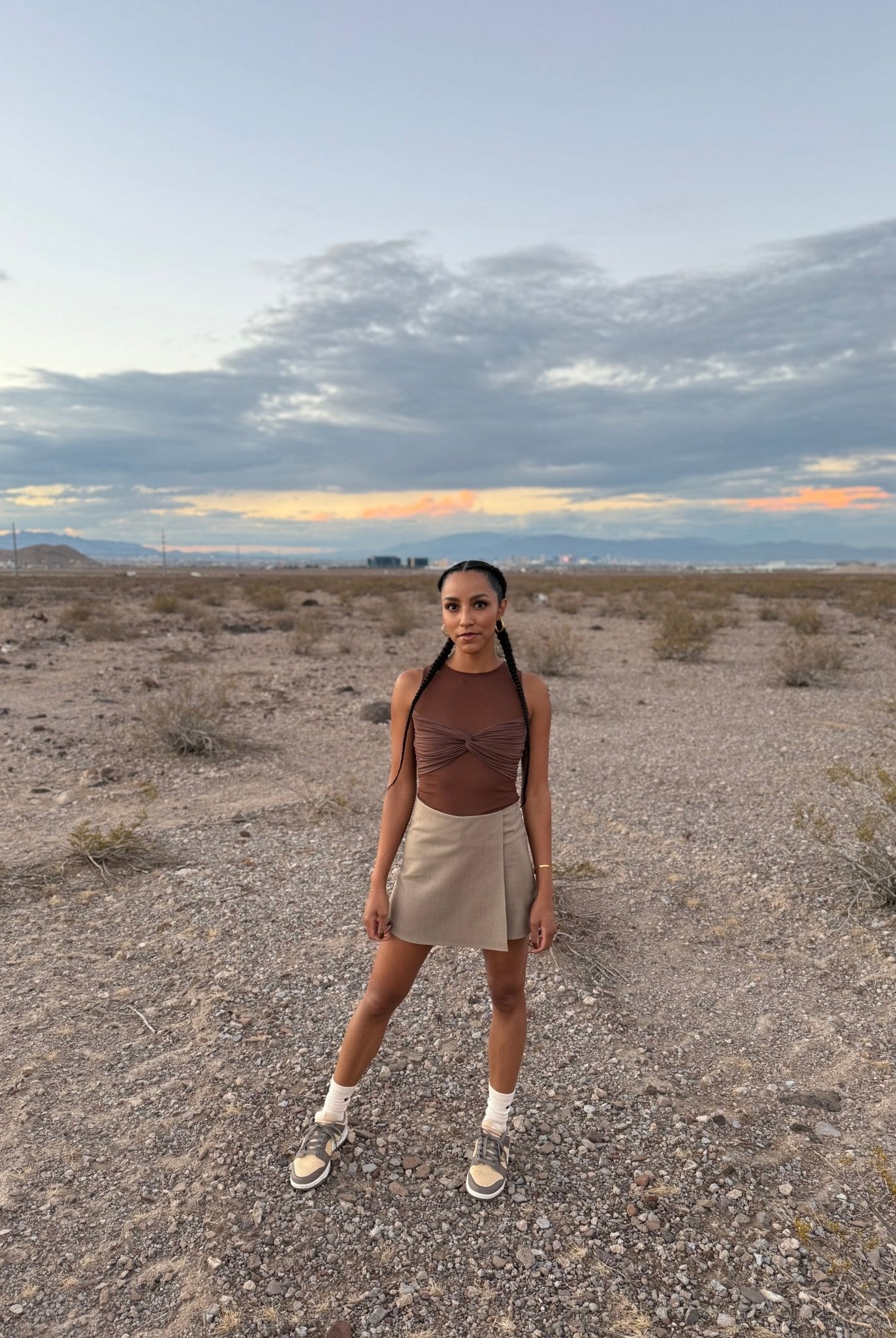 Key Weave in Taupe, Stretch Woven Fabric - Boho Fabrics - Suiting, Woven Fabric?