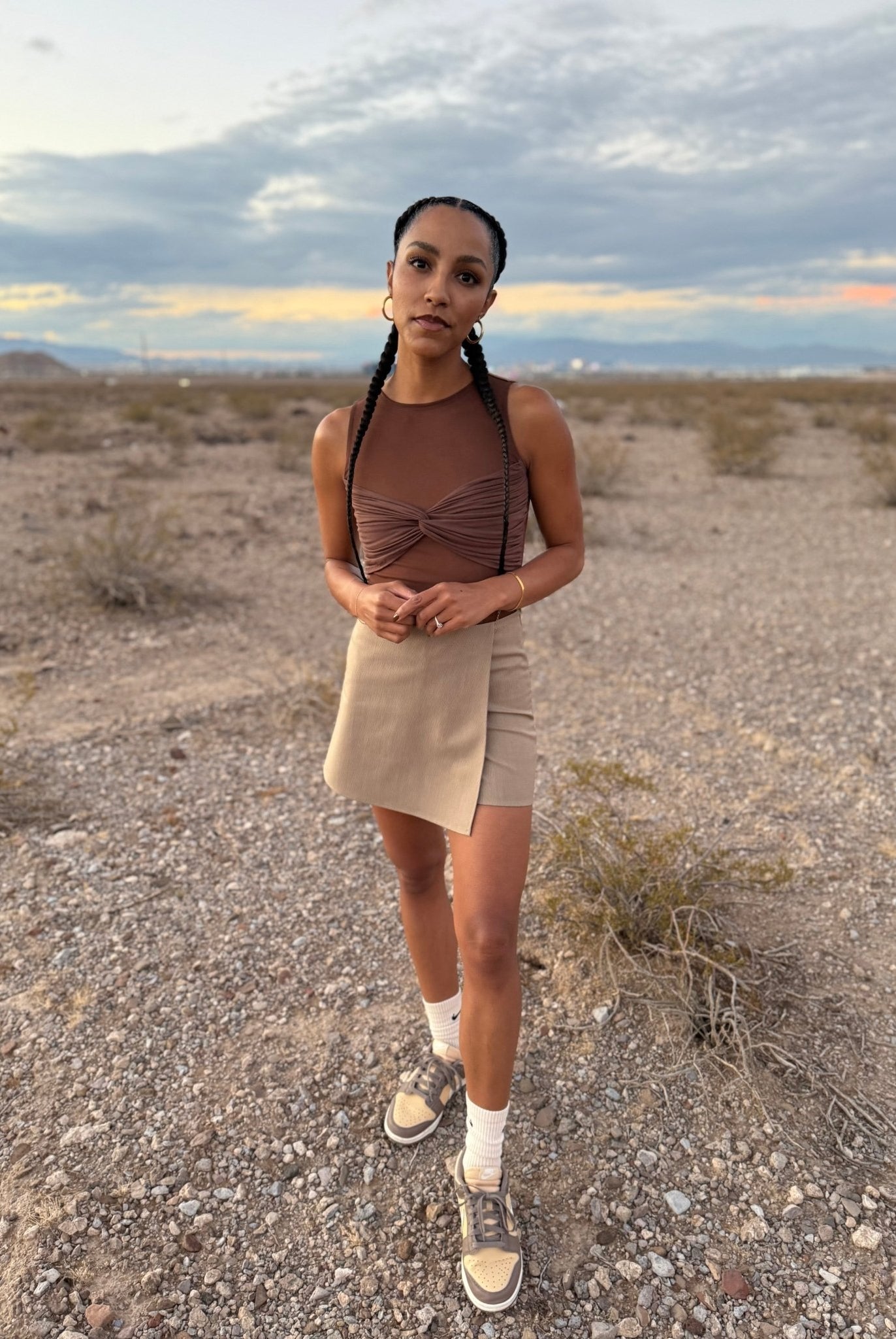 Key Weave in Taupe, Stretch Woven Fabric - Boho Fabrics - Suiting, Woven Fabric?