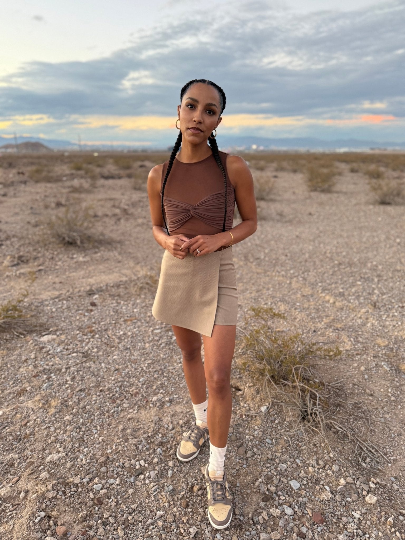 Key Weave in Taupe, Stretch Woven Fabric - Boho Fabrics - Suiting, Woven Fabric?