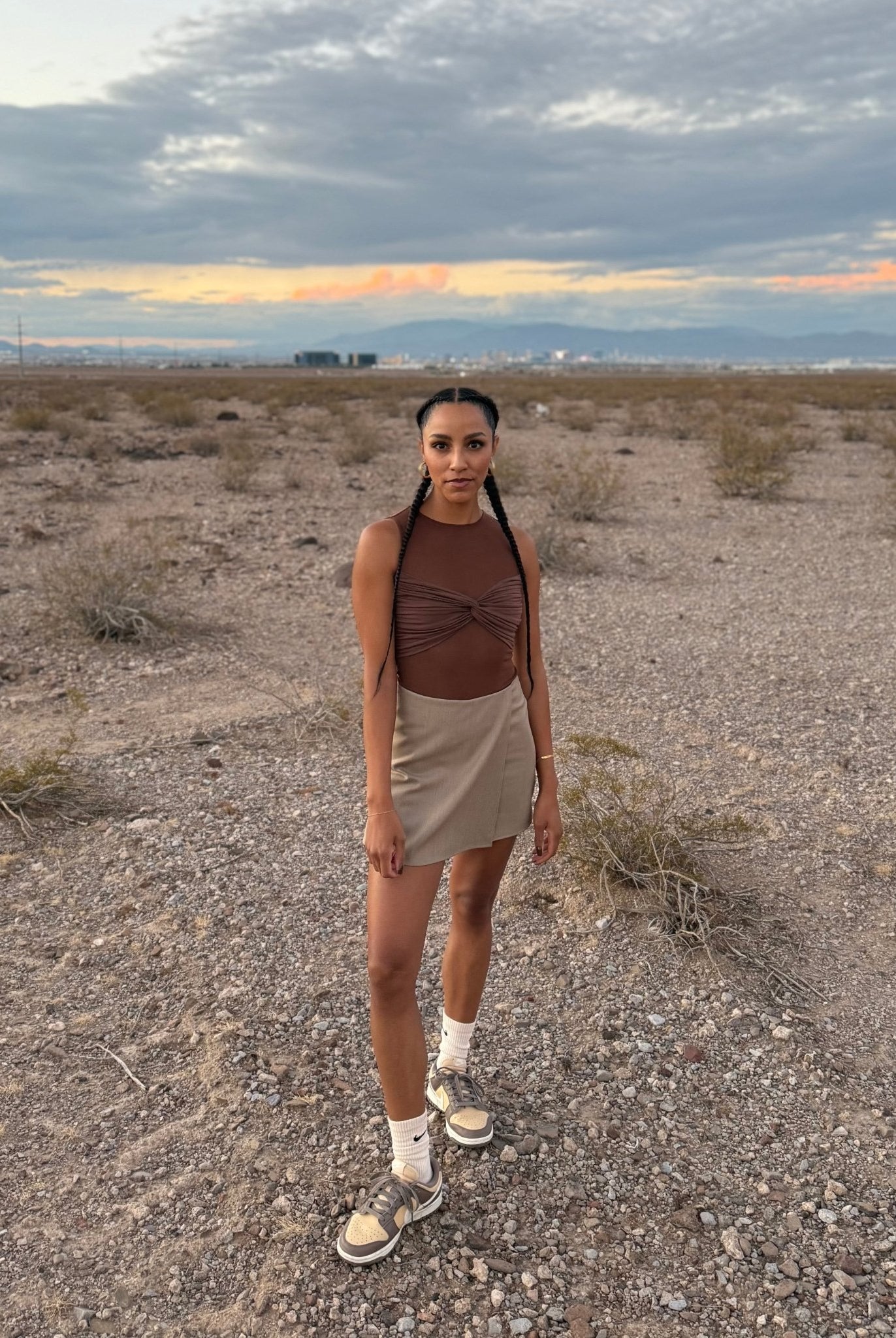 Key Weave in Taupe, Stretch Woven Fabric - Boho Fabrics - Suiting, Woven Fabric?