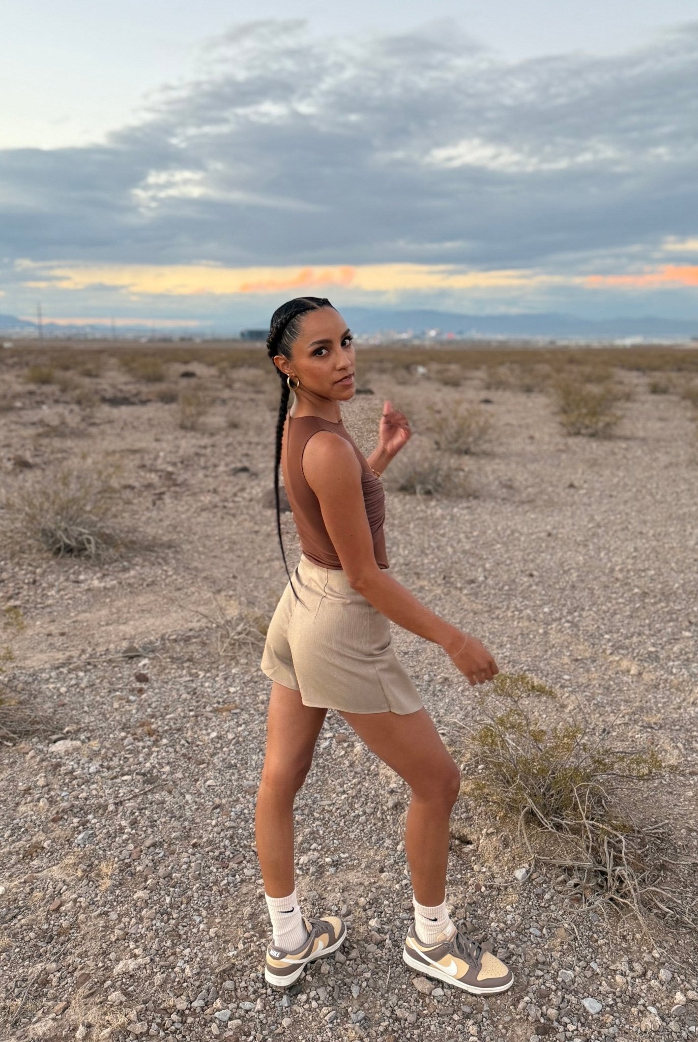 Key Weave in Taupe, Stretch Woven Fabric - Boho Fabrics - Suiting, Woven Fabric?