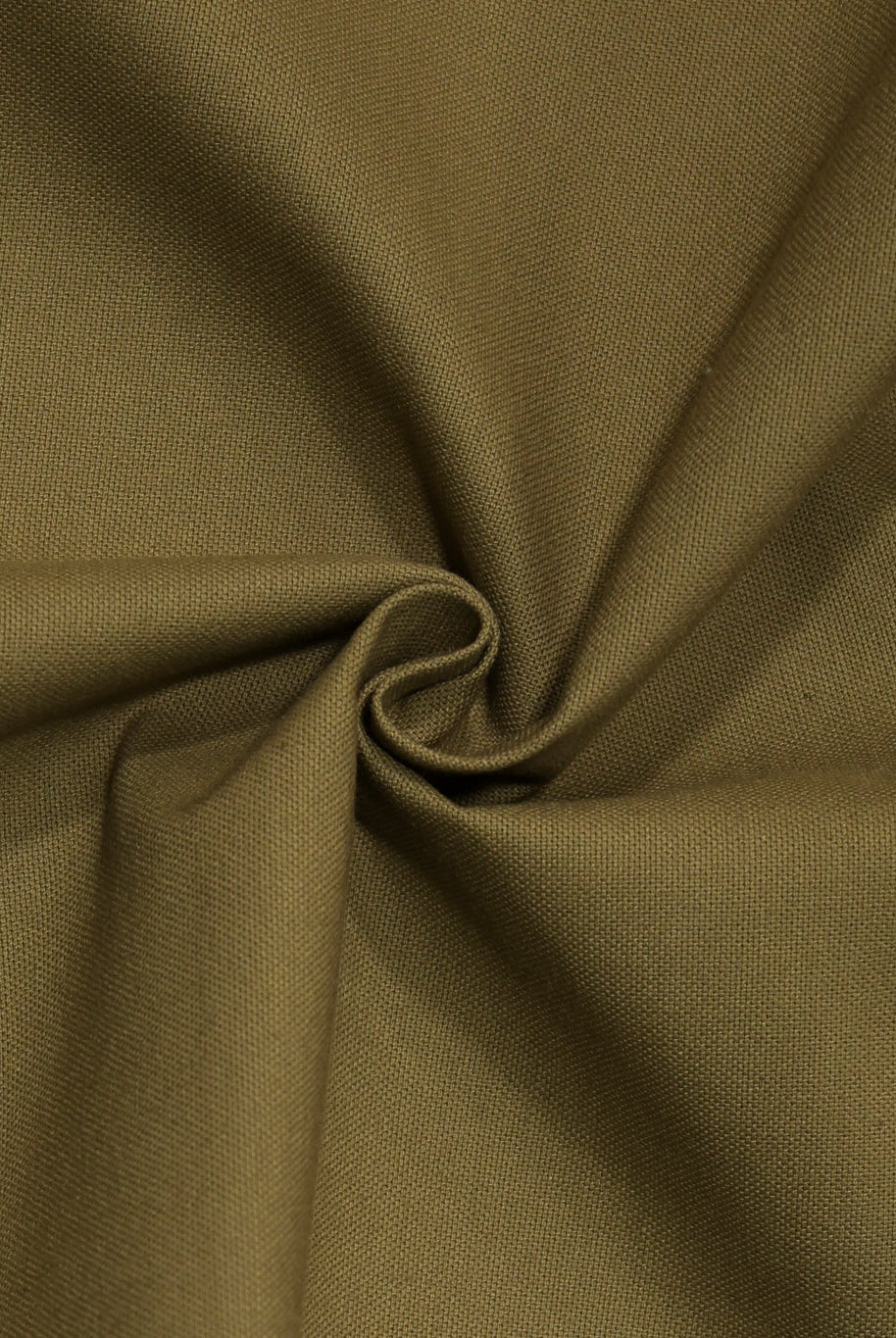 Khaki, Deadstock Cotton Duck Canvas Woven Fabric - Boho Fabrics - Canvas Fabric