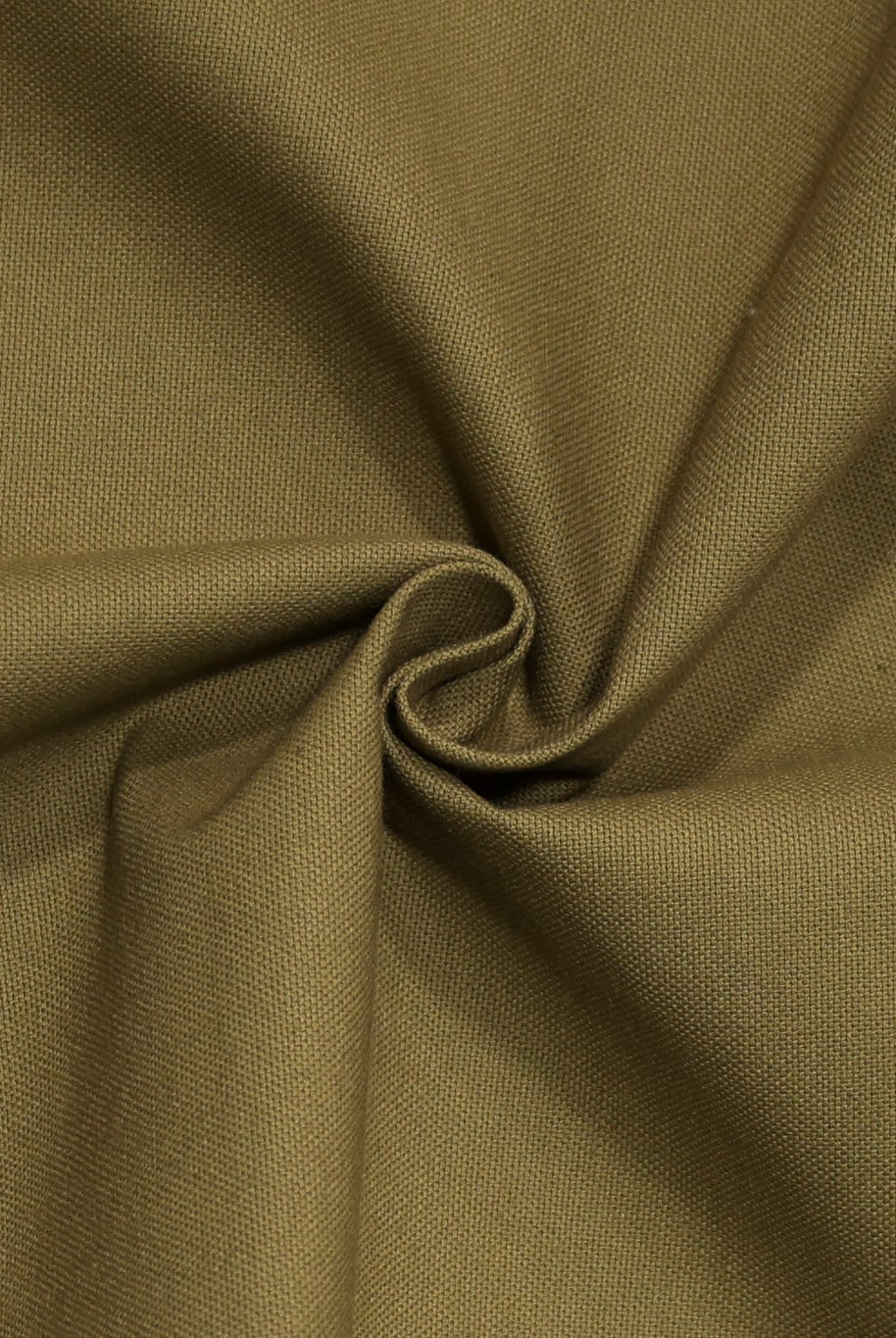 Khaki, Deadstock Cotton Duck Canvas Woven Fabric - Boho Fabrics - Canvas Fabric