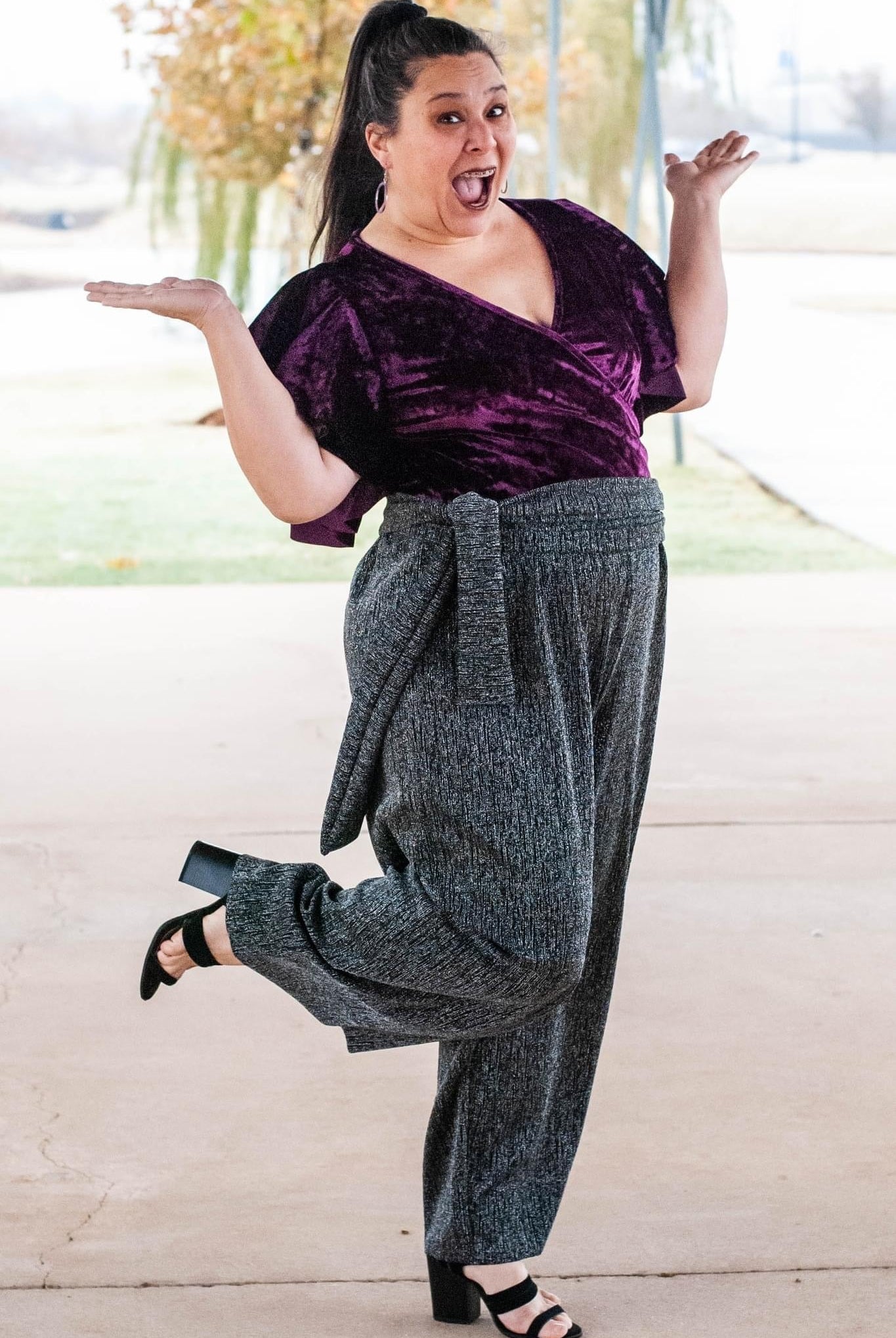 Last Cuts! Silver Icicles on Black, Lurex Knit. Special Occasion Fabric - Boho Fabrics