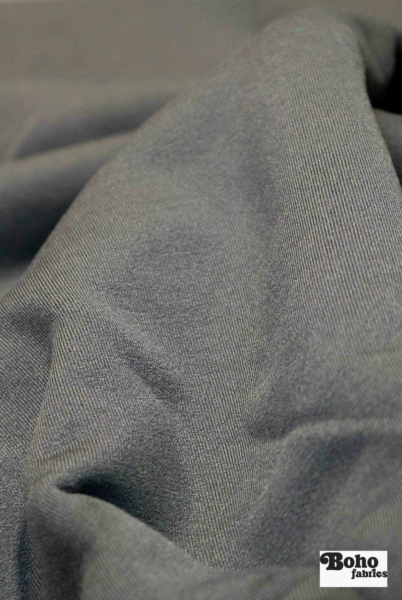 Lead (Muted Olive), Power Stretch Pro Fleece - Backed Performance Fabric. 2nds - Boho Fabrics - Performance Fabrics