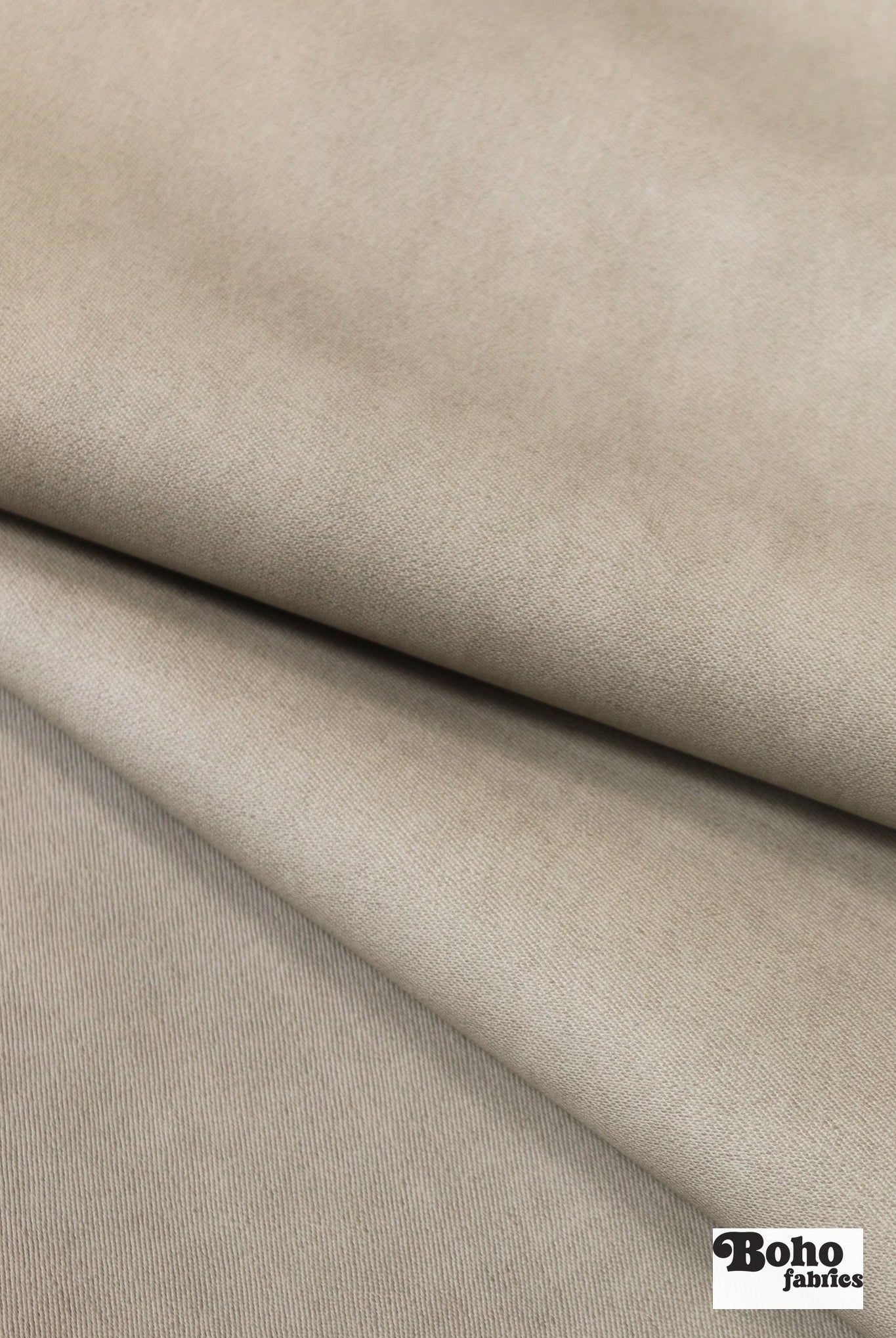 Levi Twill, Beige Coated Upholstery Fabric - Boho Fabrics - Home Dec. & Upholstery Fabric