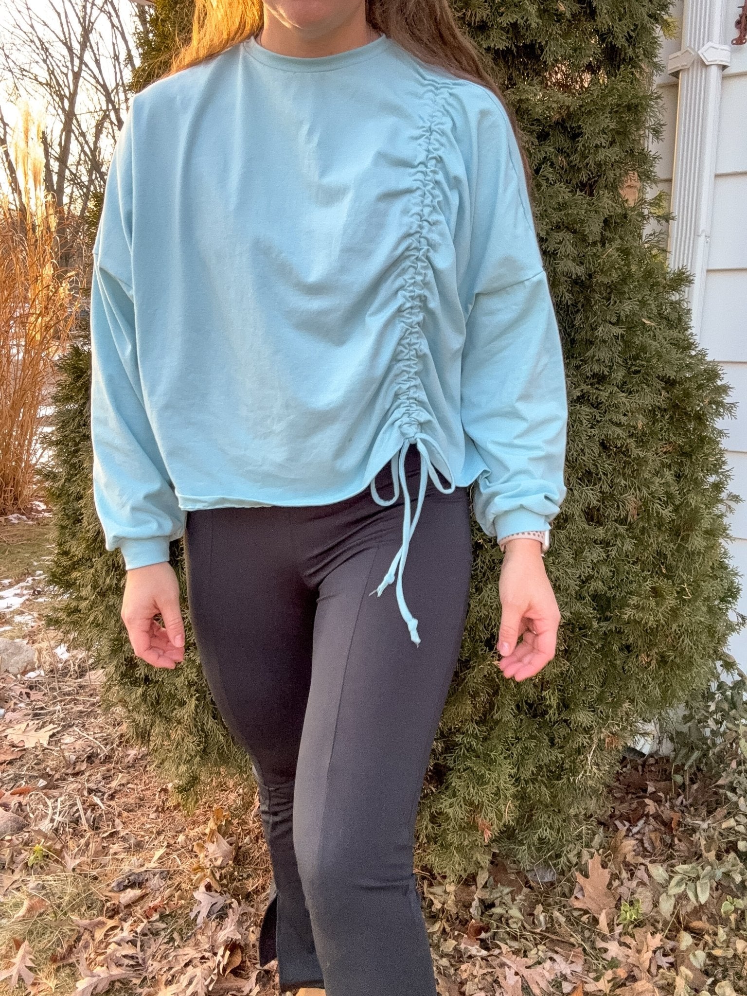 Light Blue, Solid Cotton Spandex Fabric - Boho Fabrics - Cotton Spandex Solid Fabric