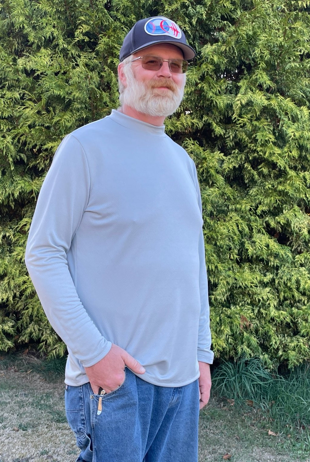 Light Gray, Flat Back Dimple, Athletic Mesh Fabric - Boho Fabrics - Athletic Knit Fabric