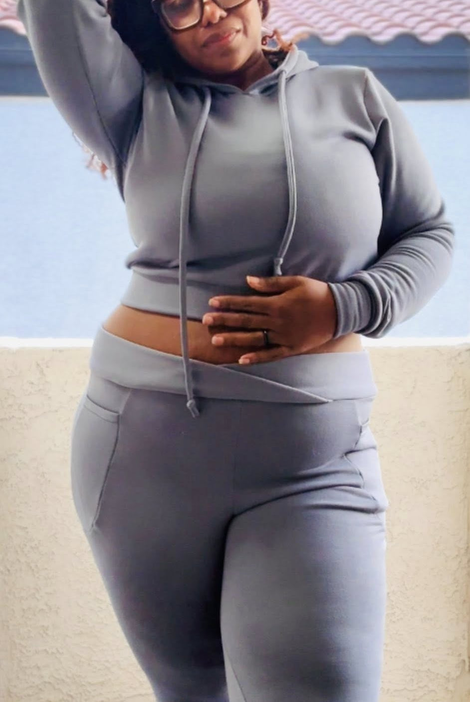 Light Gray, Power Stretch Pro Fleece - Backed Performance Fabric. 2nds - Boho Fabrics - Performance Fabrics