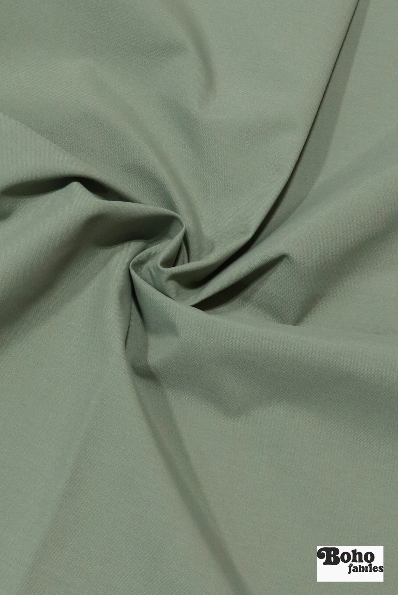 Light Green Midweight Cordura Nylon Fabric — Water - Resistant Designer Deadstock - Boho Fabrics - Performance Fabric, Woven
