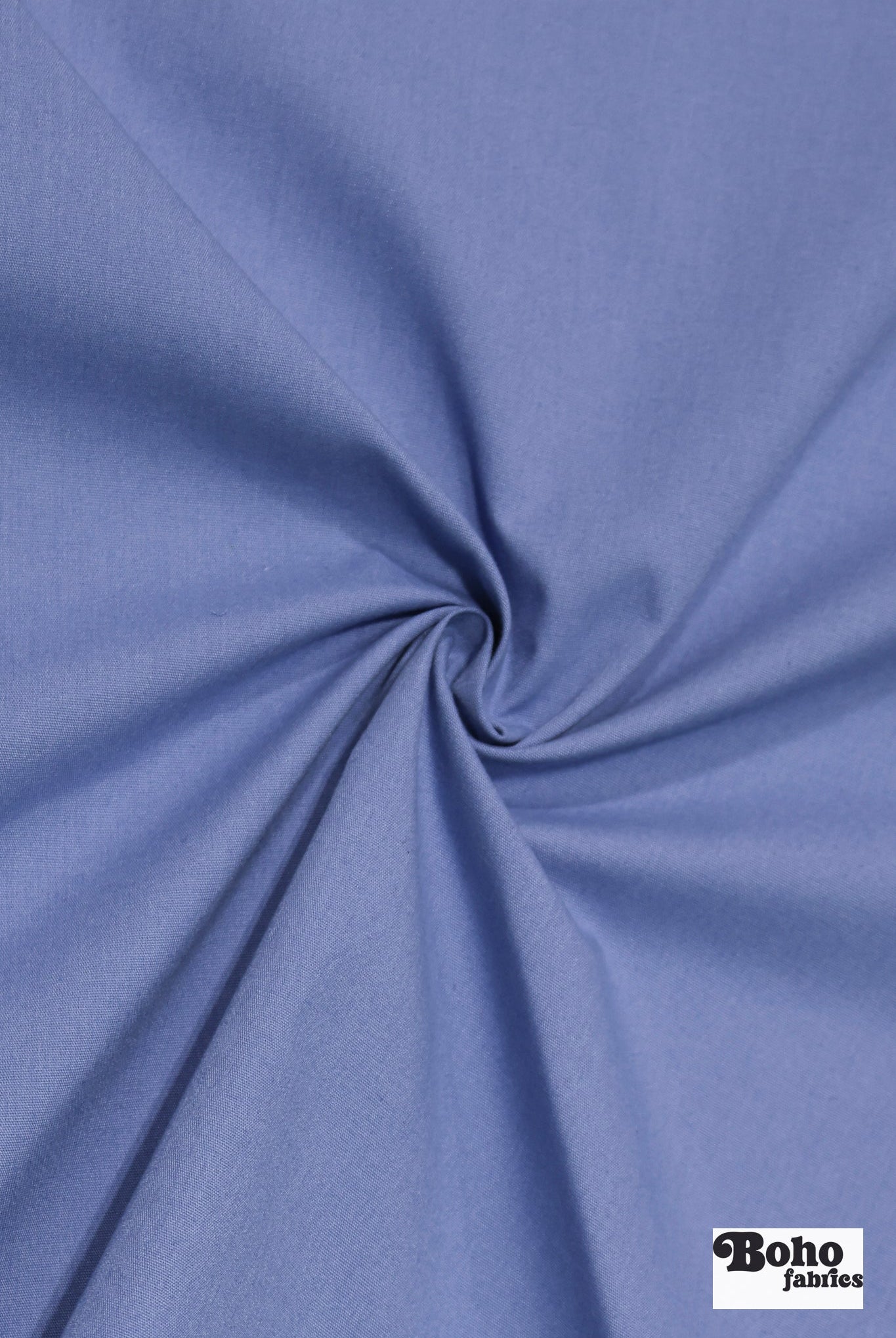 Light Periwinkle, Deadstock Cotton Canvas Woven Fabric - Boho Fabrics - Canvas Fabric