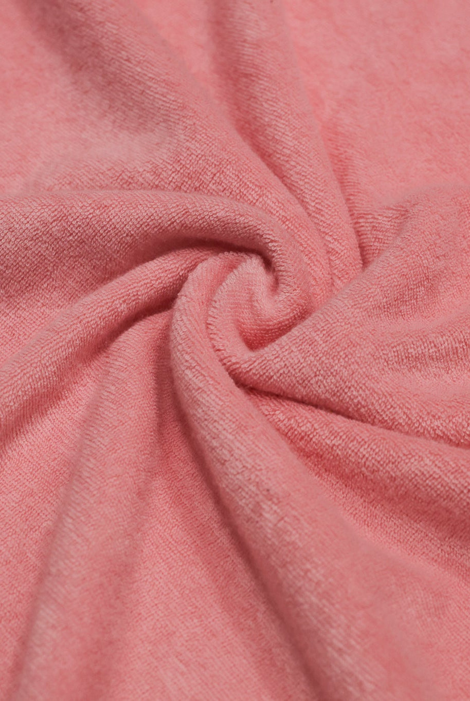 Light Pink Terry Cloth, Knit Fabric - Boho Fabrics - French Terry Solid Knit