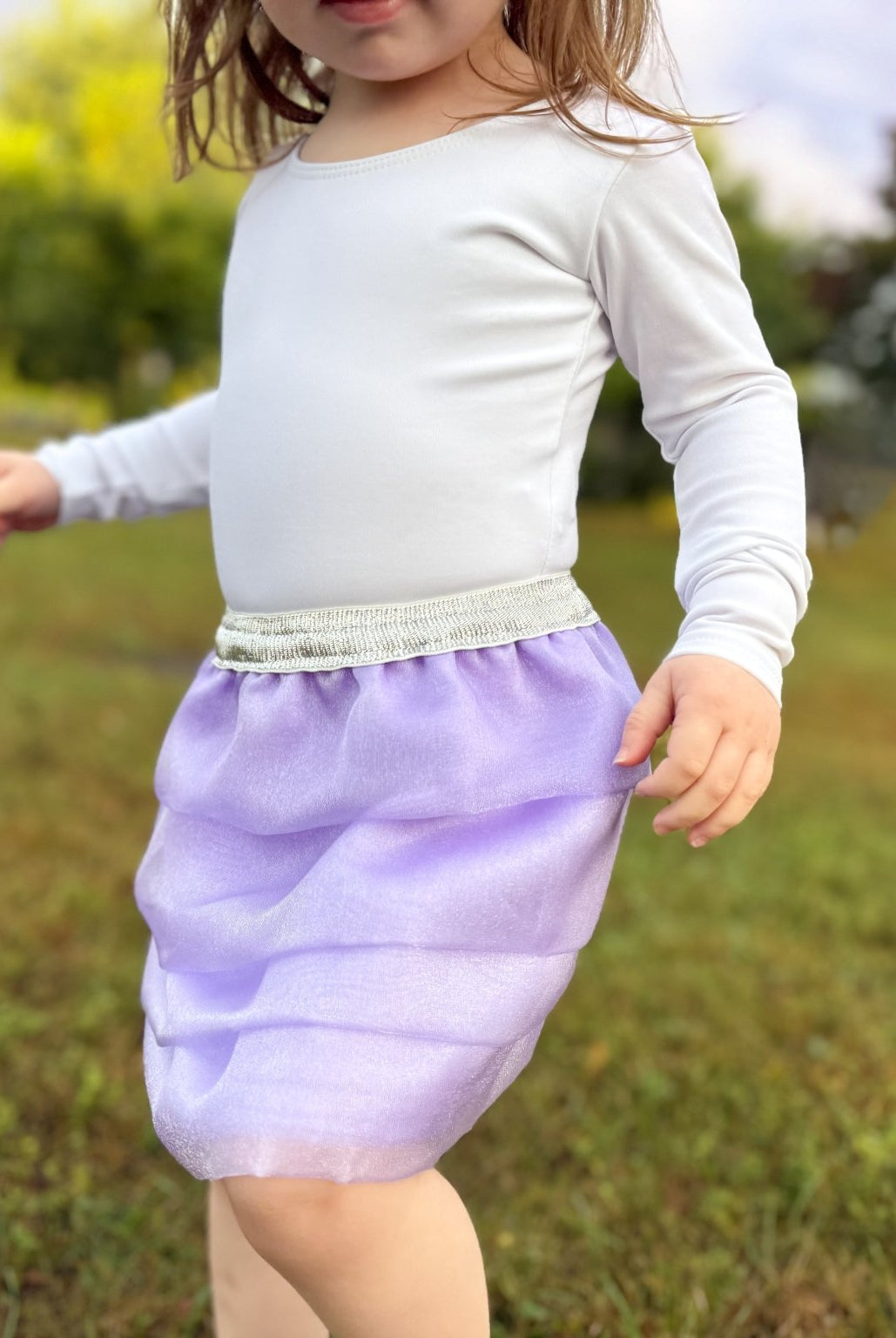 Lilac, Organza Shimmer, Woven Fabric - Boho Fabrics - Organza, Woven Fabric