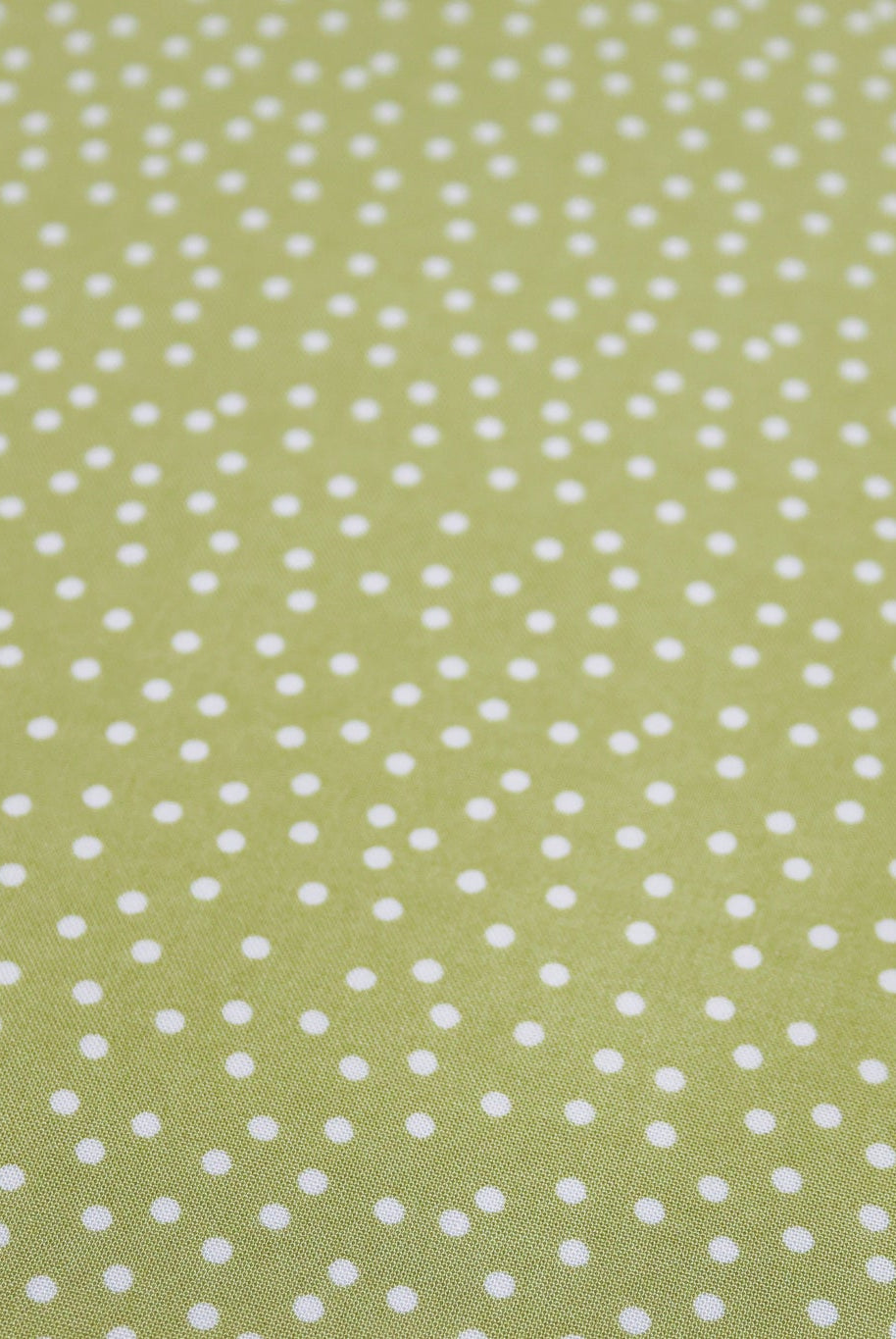 Lime Green with White Polka Dots Rayon Challis Woven Fabric - Boho Fabrics - Challis, Woven
