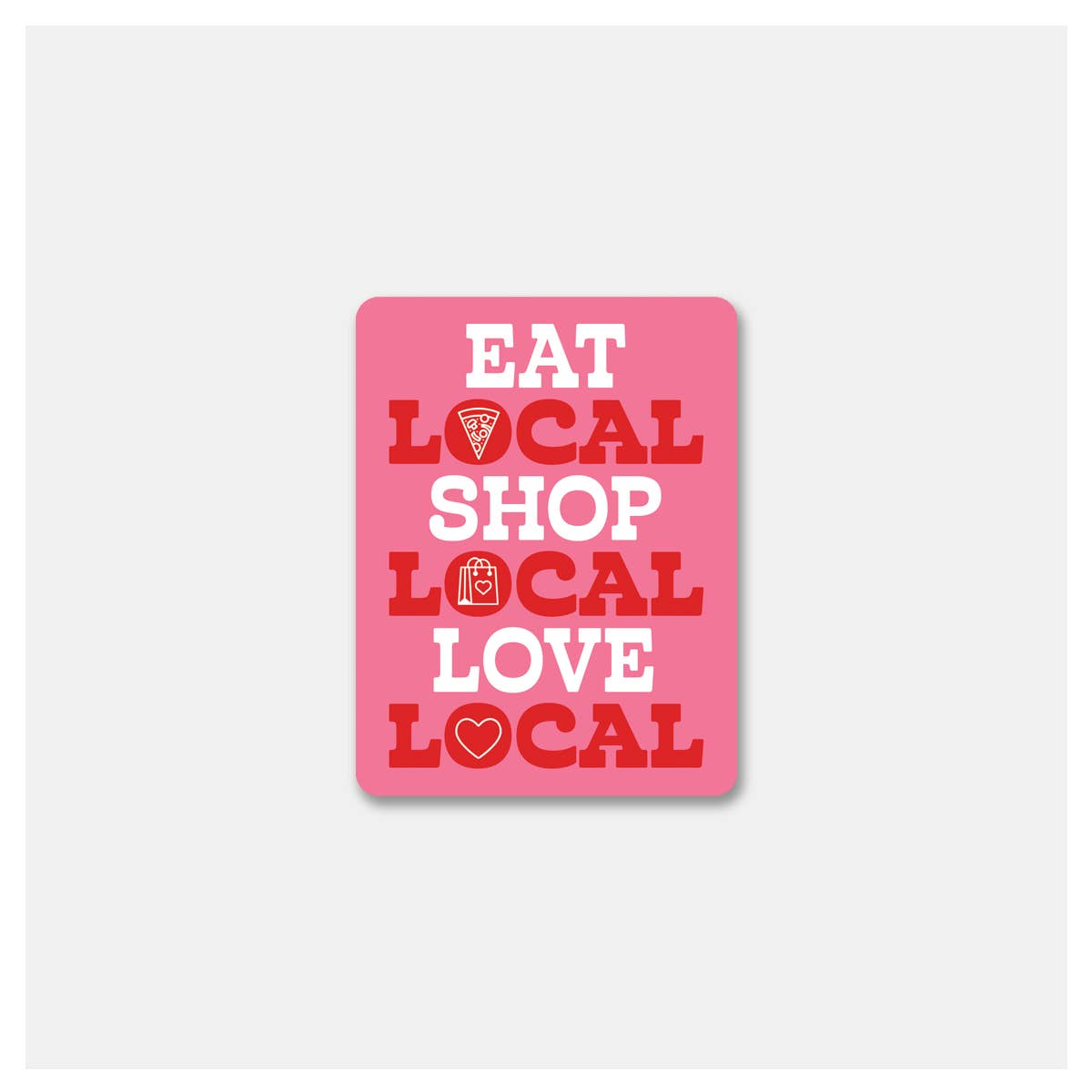 Local X 3 - Sticker - Boho Fabrics -