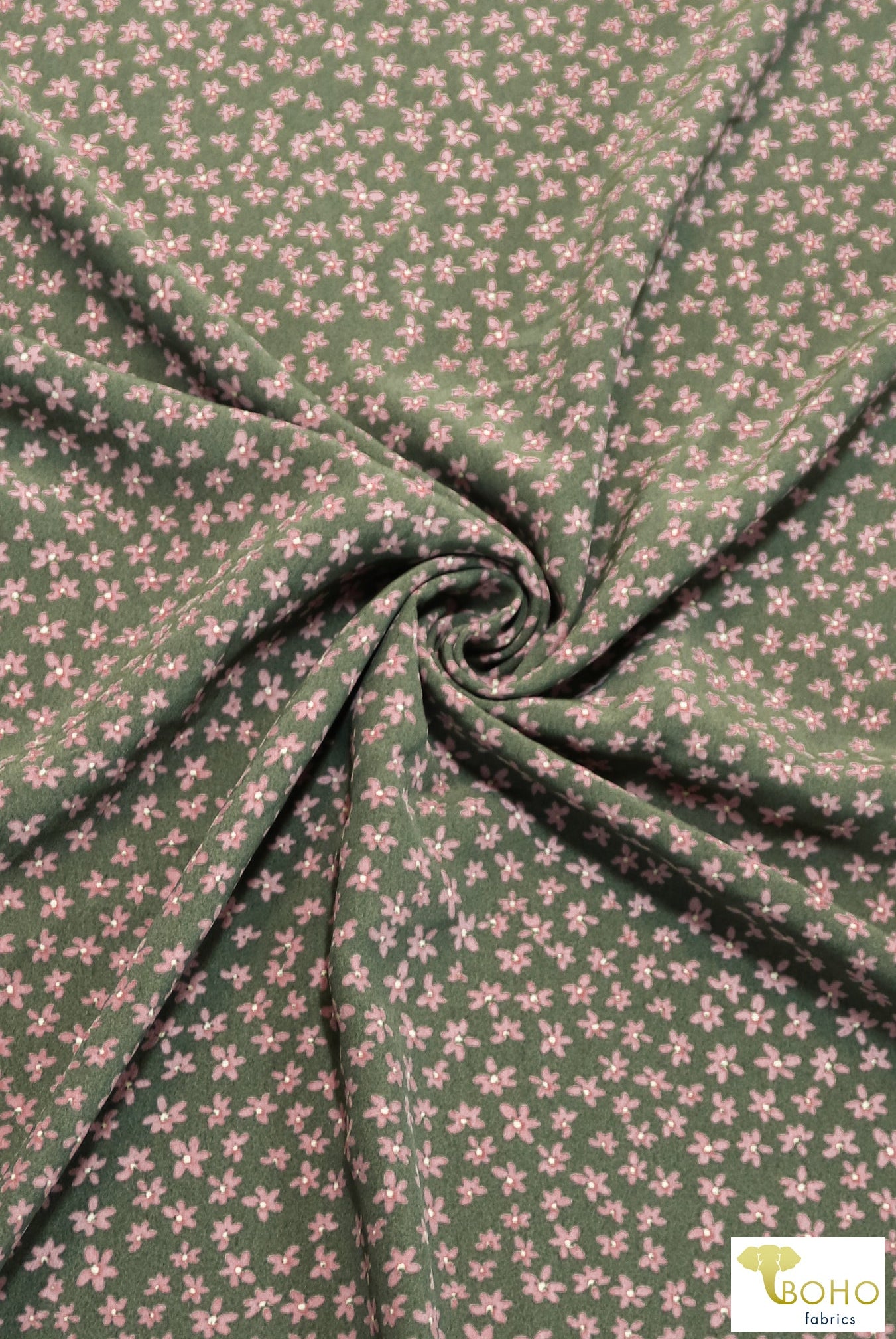 Lucky Charms Florals, Georgette Woven - Boho Fabrics