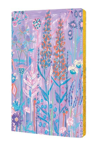 Lucy Innes Williams: Purple Garden House Soft Touch Journal - Boho Fabrics - Journals & Stationery