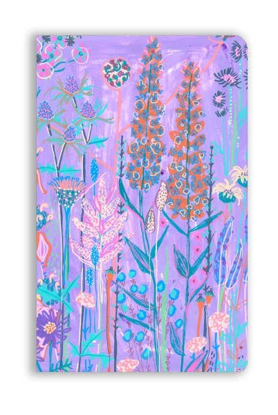 Lucy Innes Williams: Purple Garden House Soft Touch Journal - Boho Fabrics - Journals & Stationery