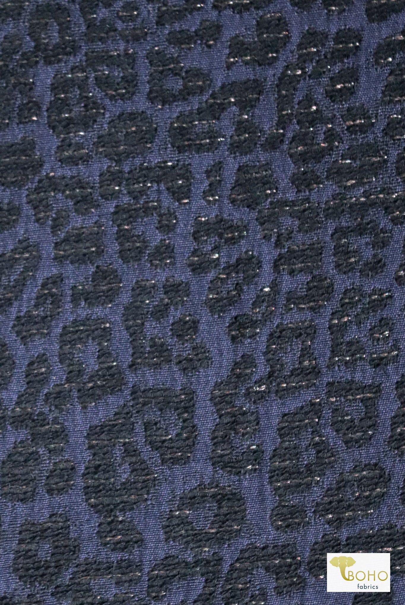 Luxurious Leopard, Woven Jacquard - Boho Fabrics