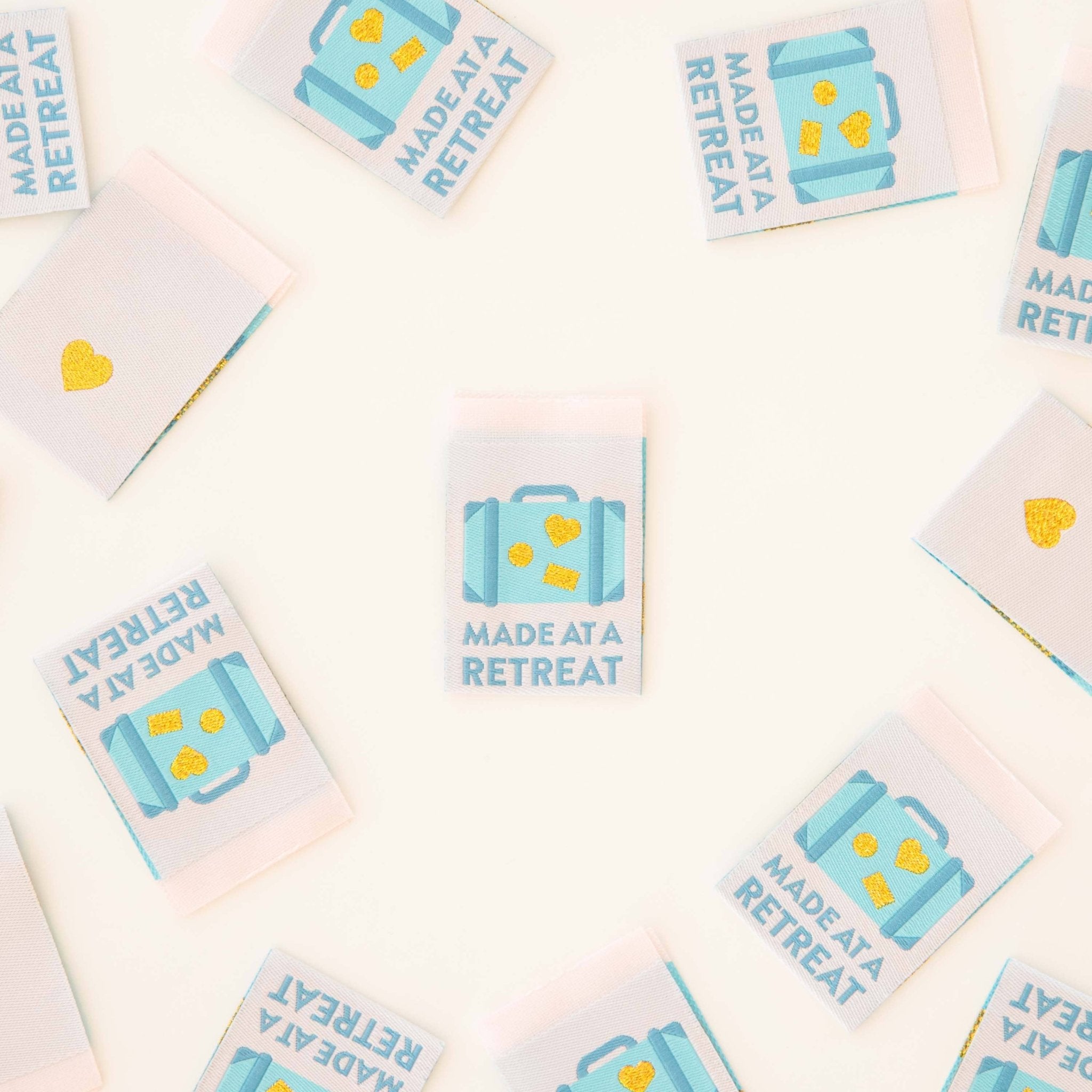 Made at a Retreat - Sewing Woven Clothing and Quilt Labels - Boho Fabrics -