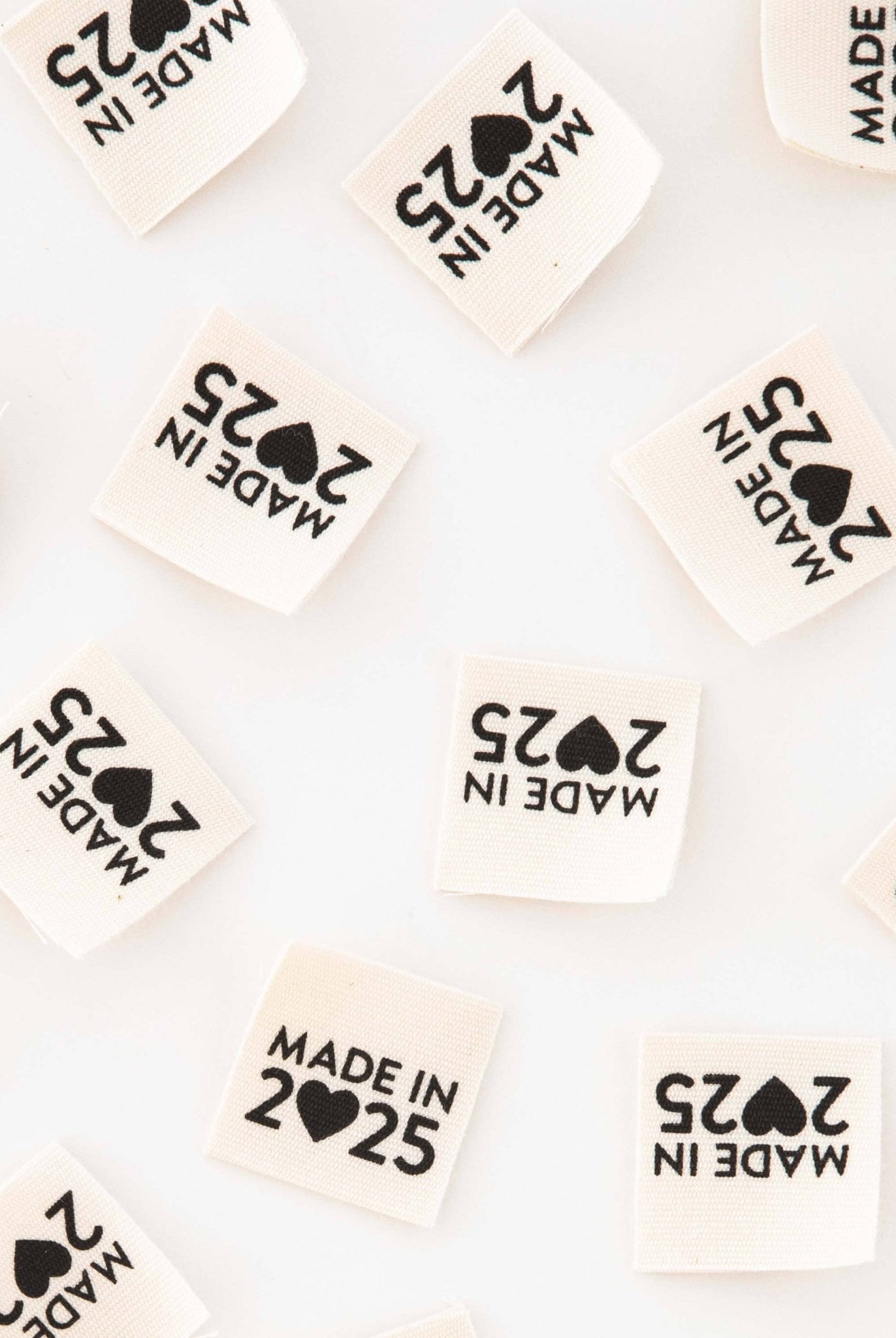 Made in 2025 Organic Cotton Sewing and Quilting Labels - Boho Fabrics -