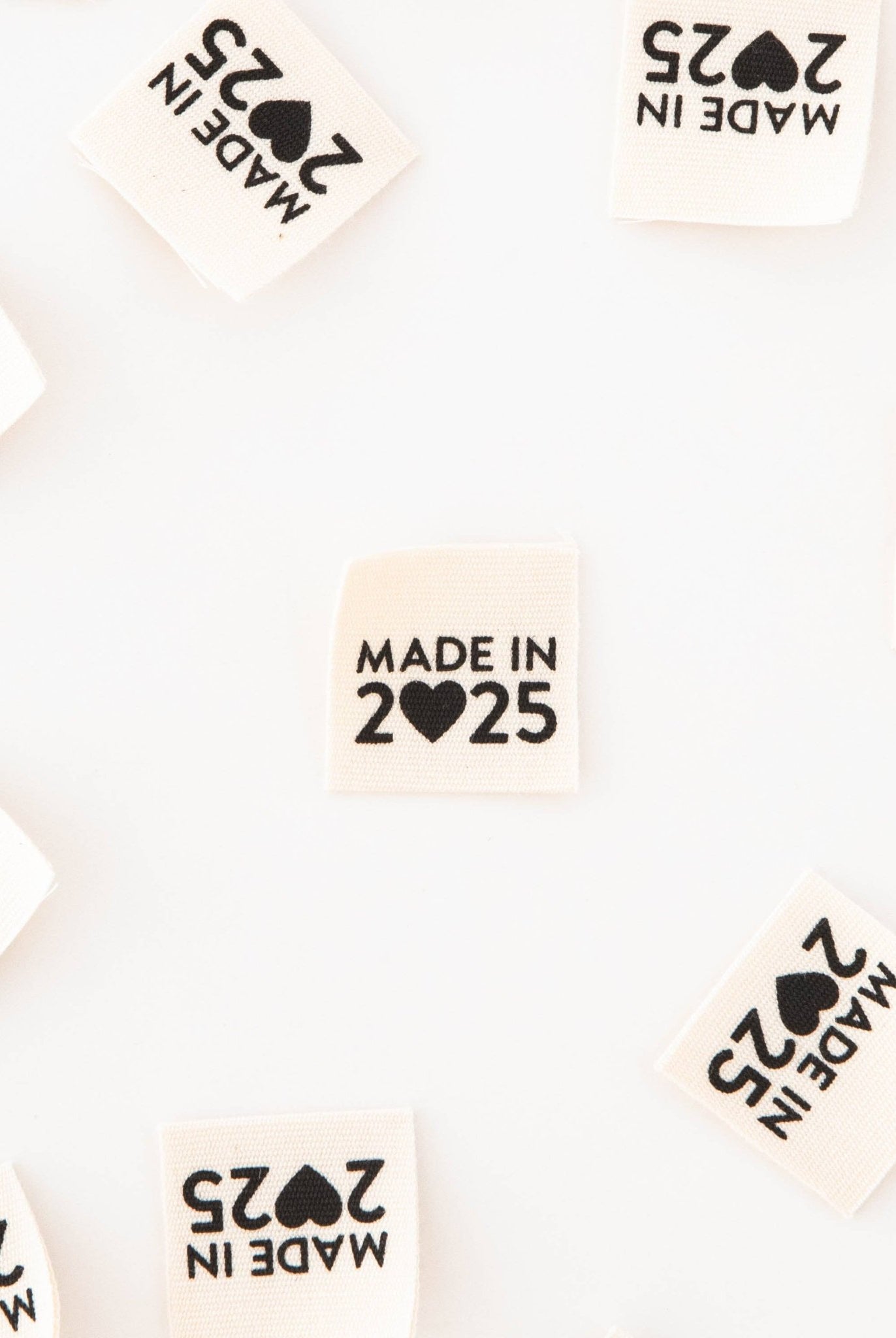 Made in 2025 Organic Cotton Sewing and Quilting Labels - Boho Fabrics -
