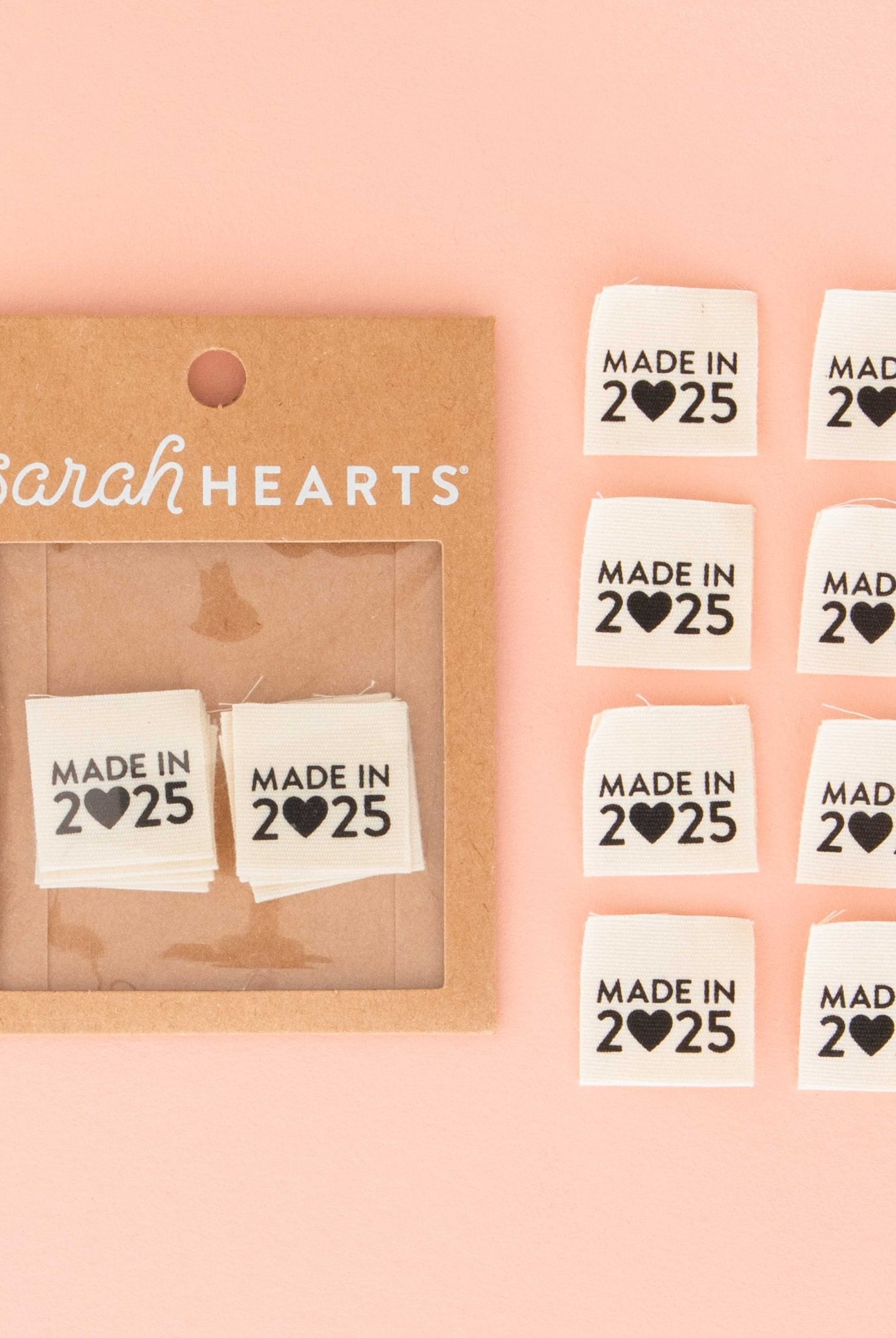Made in 2025 Organic Cotton Sewing and Quilting Labels - Boho Fabrics -