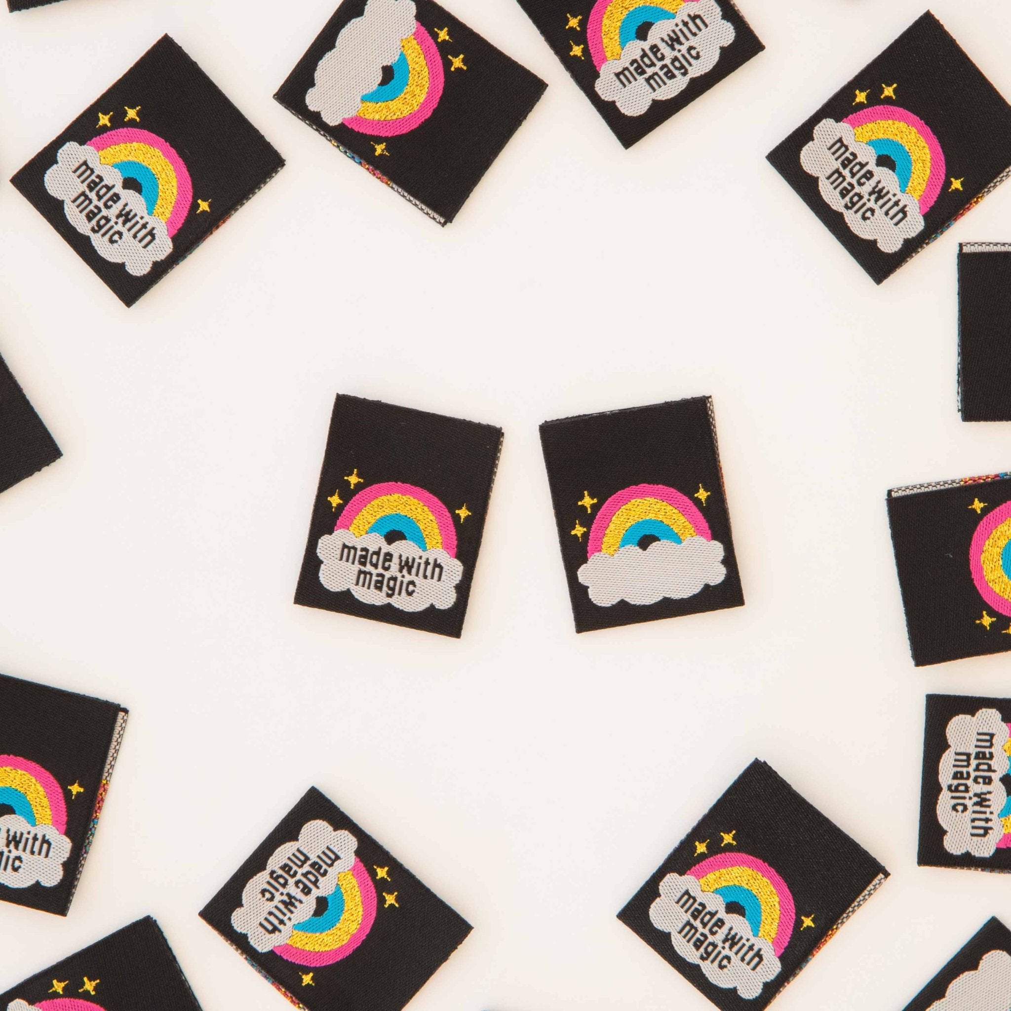 Made with Magic - Sewing Woven Clothing and Quilt Labels - Boho Fabrics -